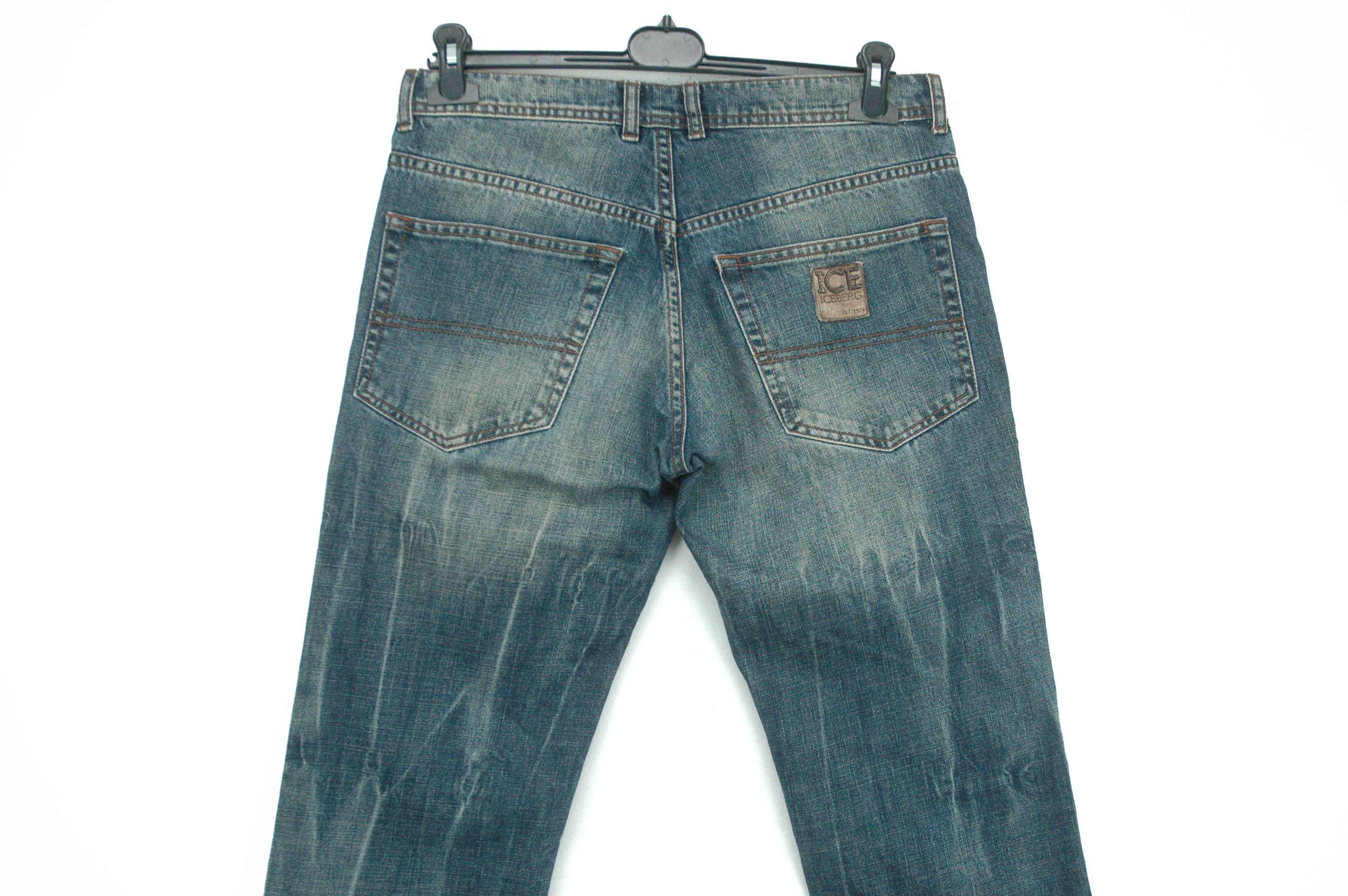 Iceberg Vintage IceBerg Wash Denim Jeans London Size US 31 - 1 Thumbnail