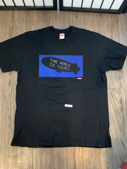 Supreme store blimp tee