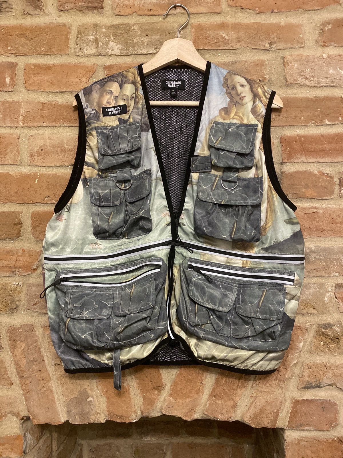 Market Chinatown market mosiac art vest Size US M / EU 48-50 / 2 - 4 Thumbnail