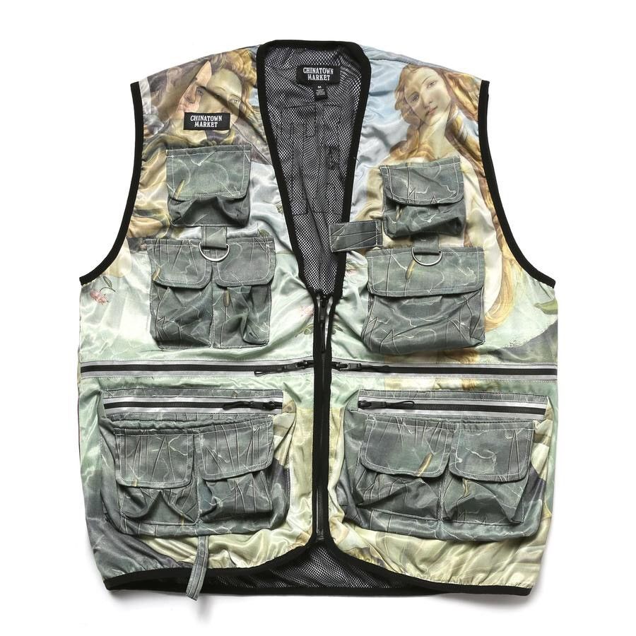 Market Chinatown market mosiac art vest Size US M / EU 48-50 / 2 - 1 Thumbnail