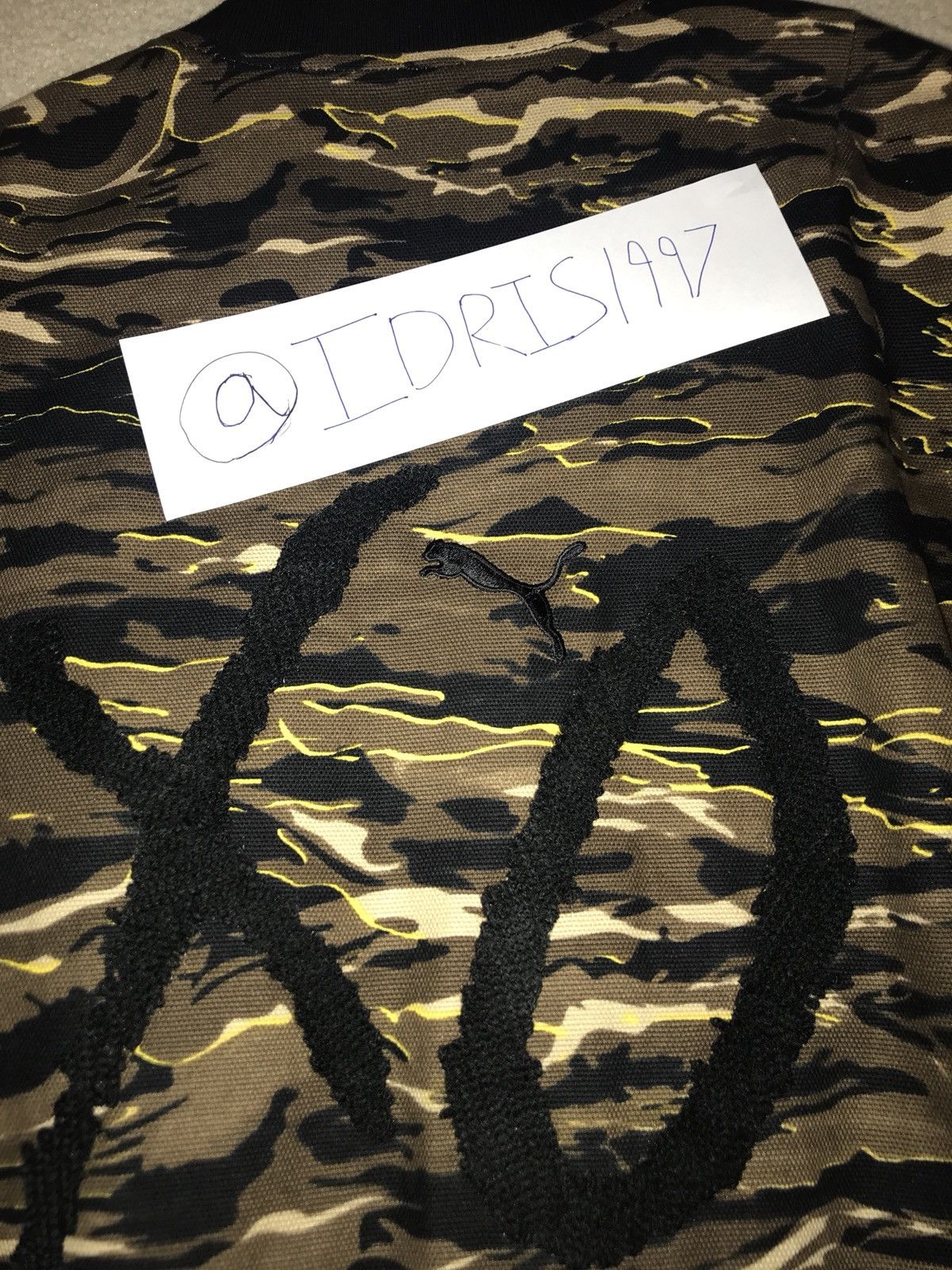 Puma xo best sale camo bomber