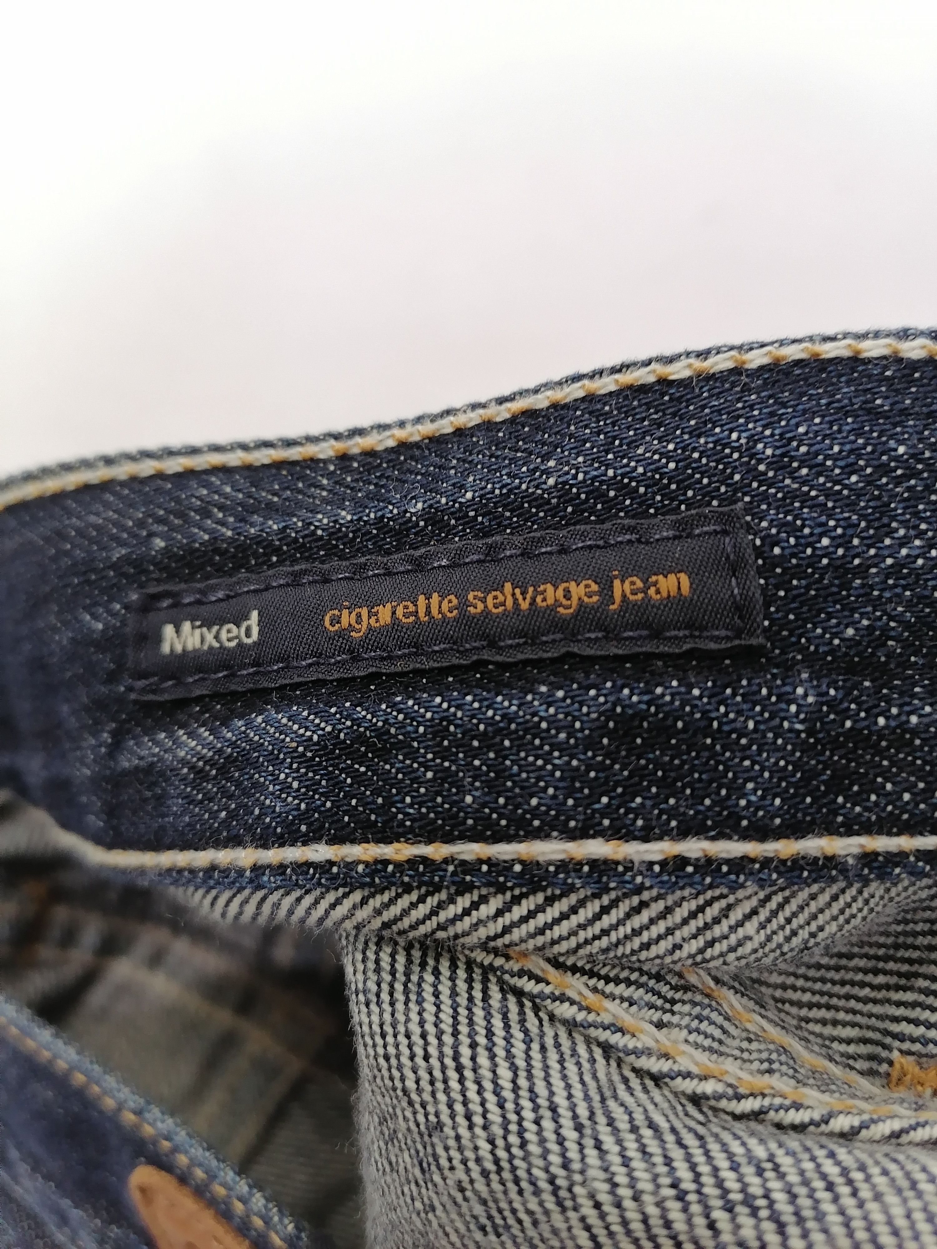 Citizens Of Humanity Citizens Of Humanity Selvedge Fly Button Denim Jeans Size US 32 / EU 48 - 9 Thumbnail