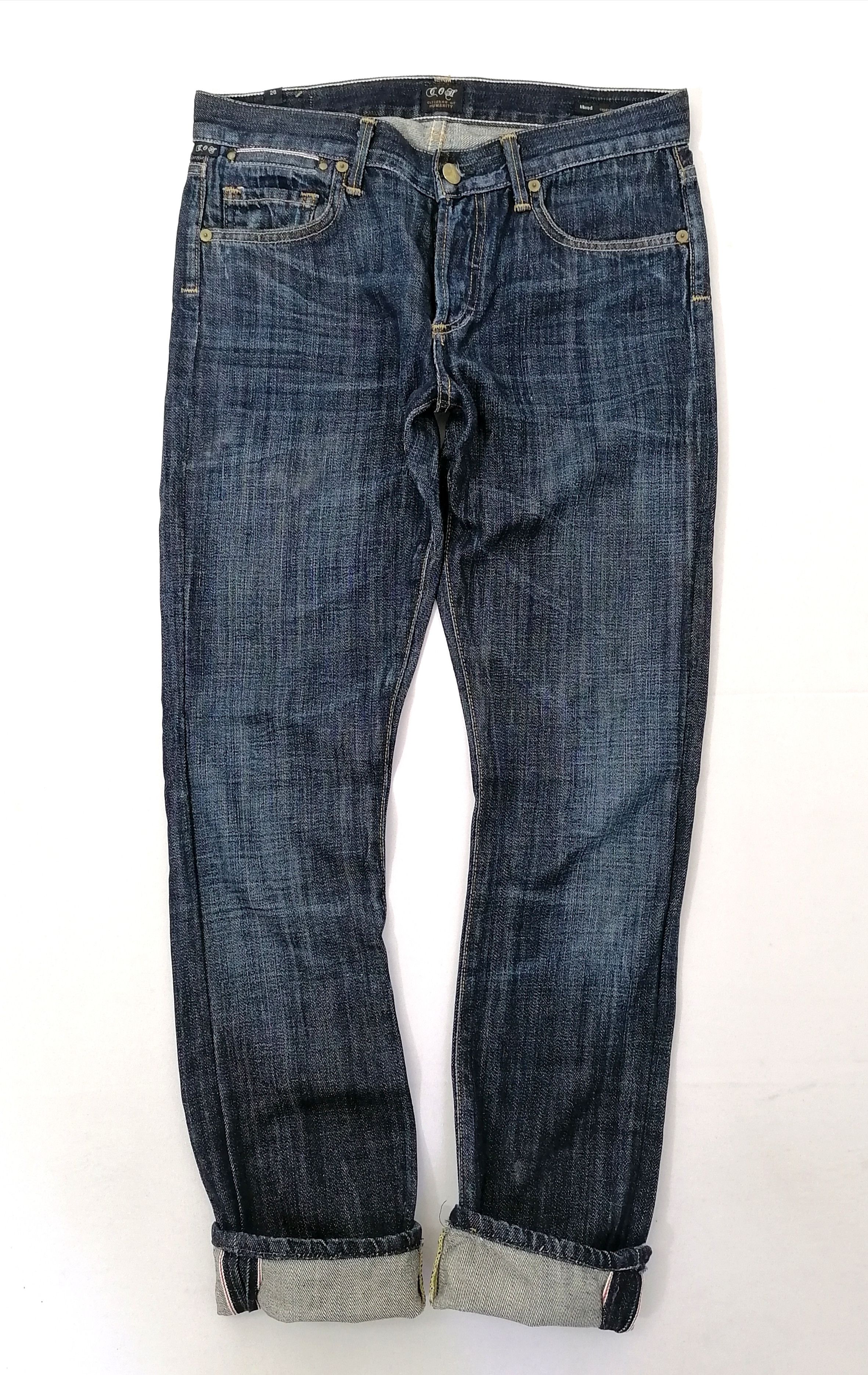 Citizens Of Humanity Citizens Of Humanity Selvedge Fly Button Denim Jeans Size US 32 / EU 48 - 1 Thumbnail