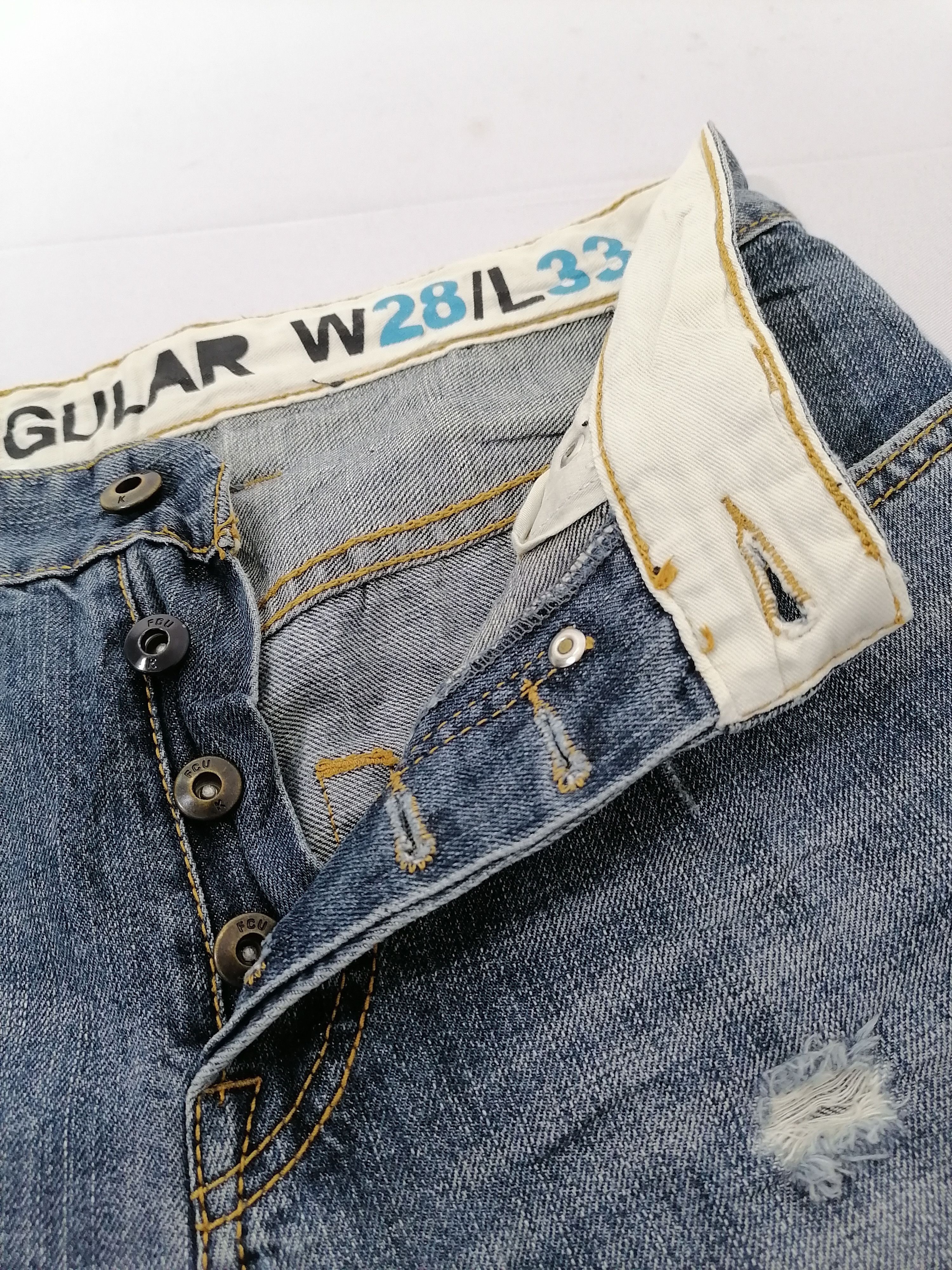 FCUK FCUK Denim Jeans Size US 31 - 4 Thumbnail