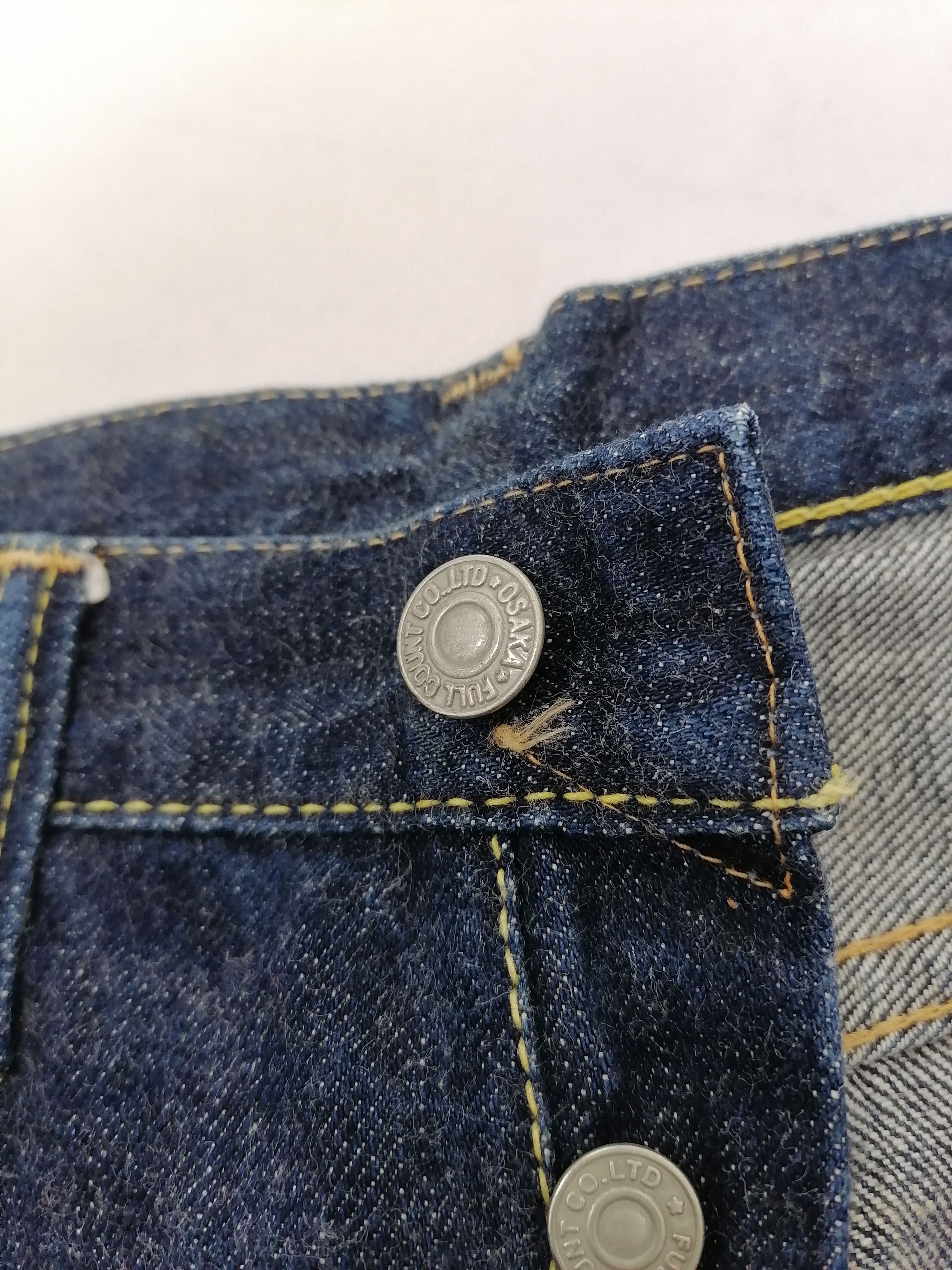 Full Count & Co. Full Count & Co. Lot 0101 Selvedge Denim Jeans Size US 31 - 4 Thumbnail
