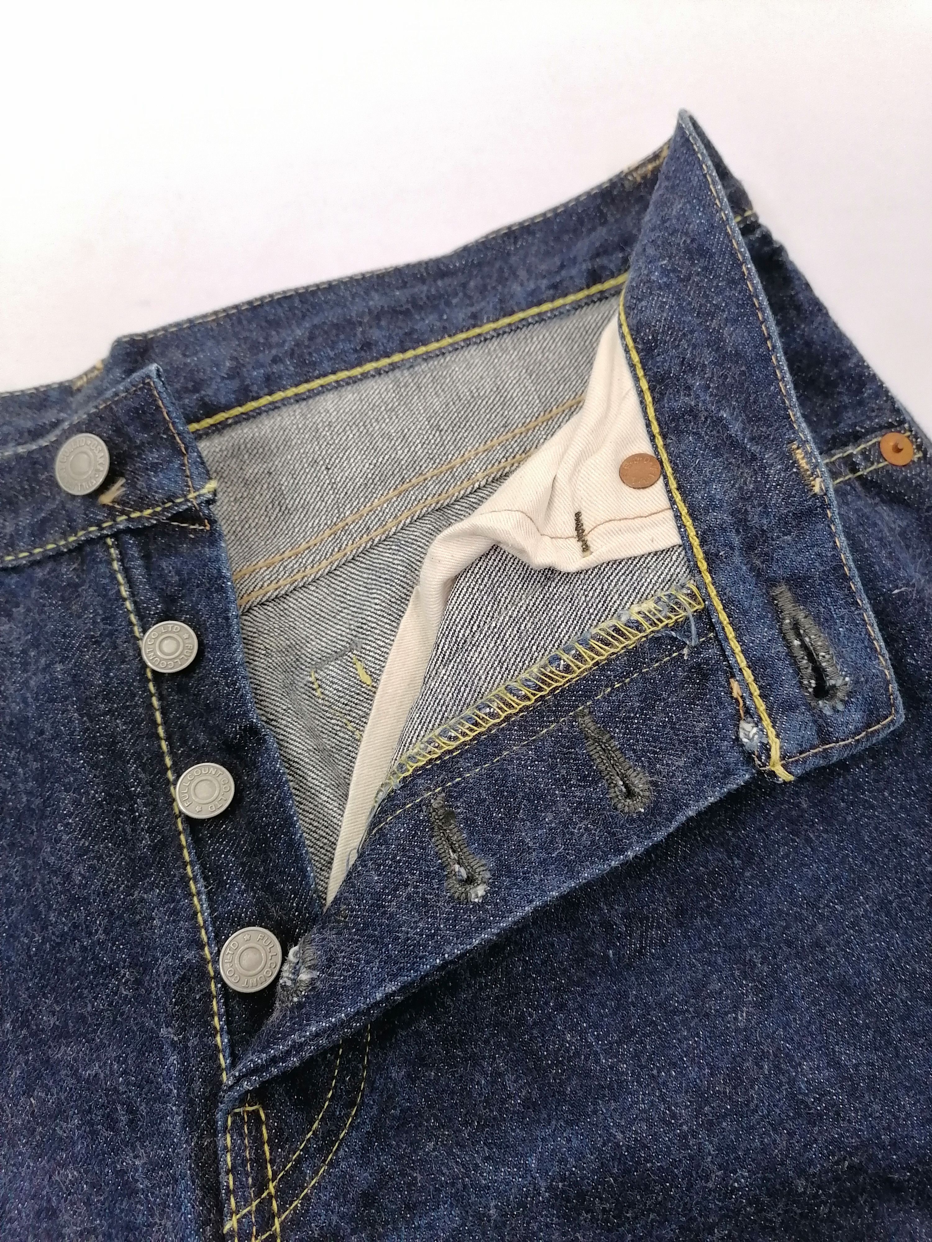 Full Count & Co. Full Count & Co. Lot 0101 Selvedge Denim Jeans Size US 31 - 5 Thumbnail