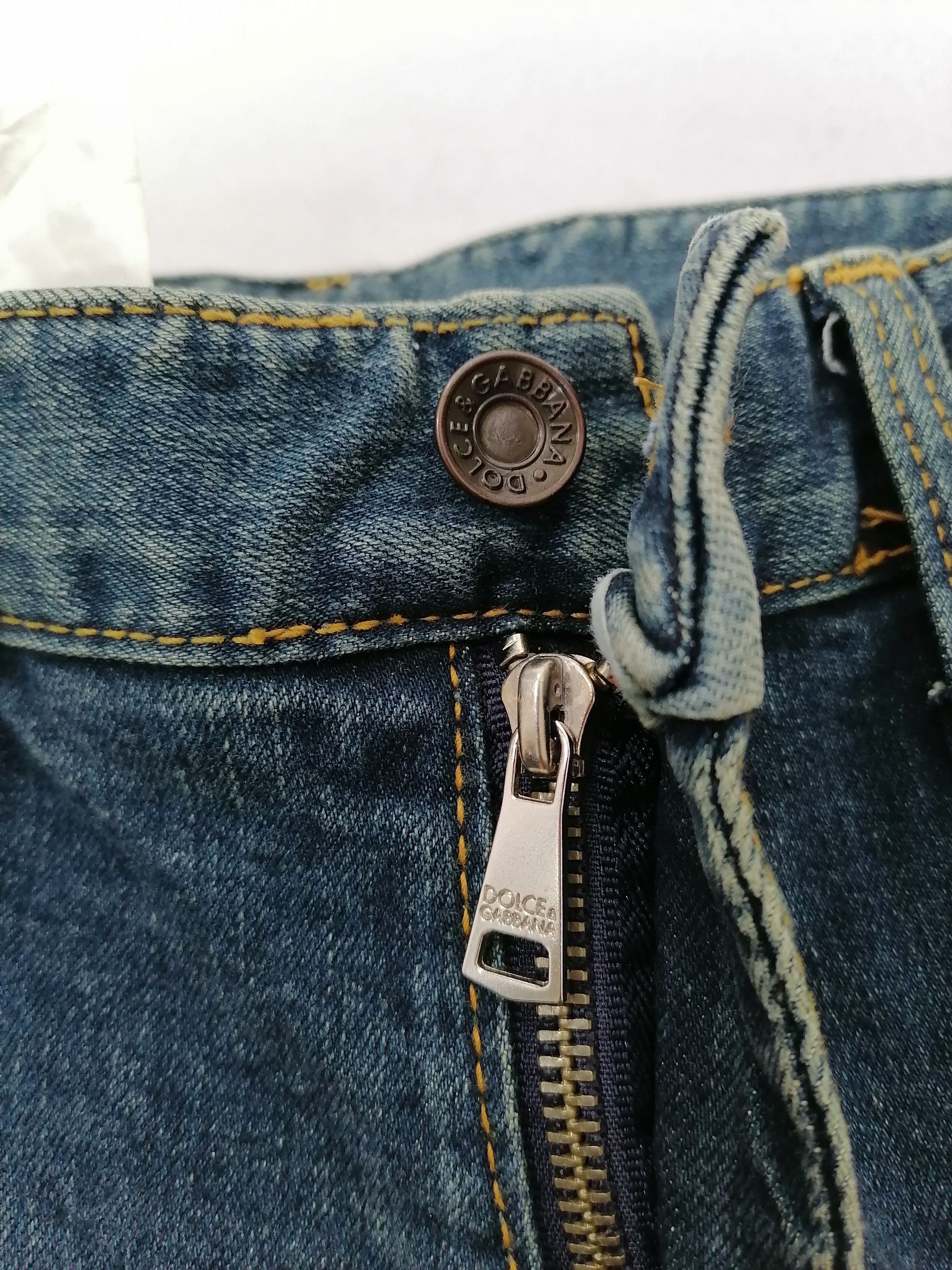 Dolce & Gabbana Dolce & Gabbana Denim Jeans Size 32" / US 10 / IT 46 - 3 Thumbnail