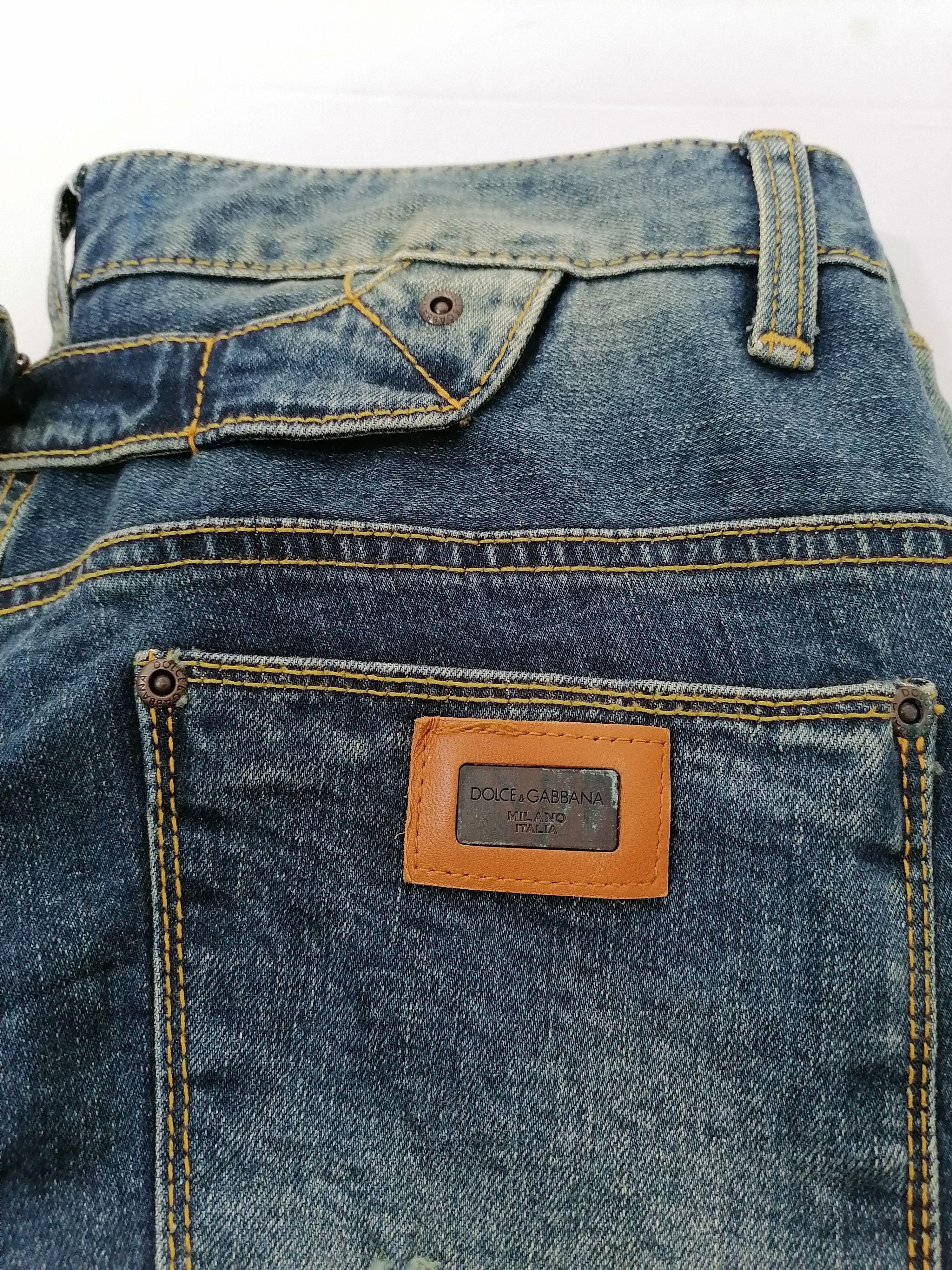 Dolce & Gabbana Dolce & Gabbana Denim Jeans Size 32" / US 10 / IT 46 - 6 Thumbnail