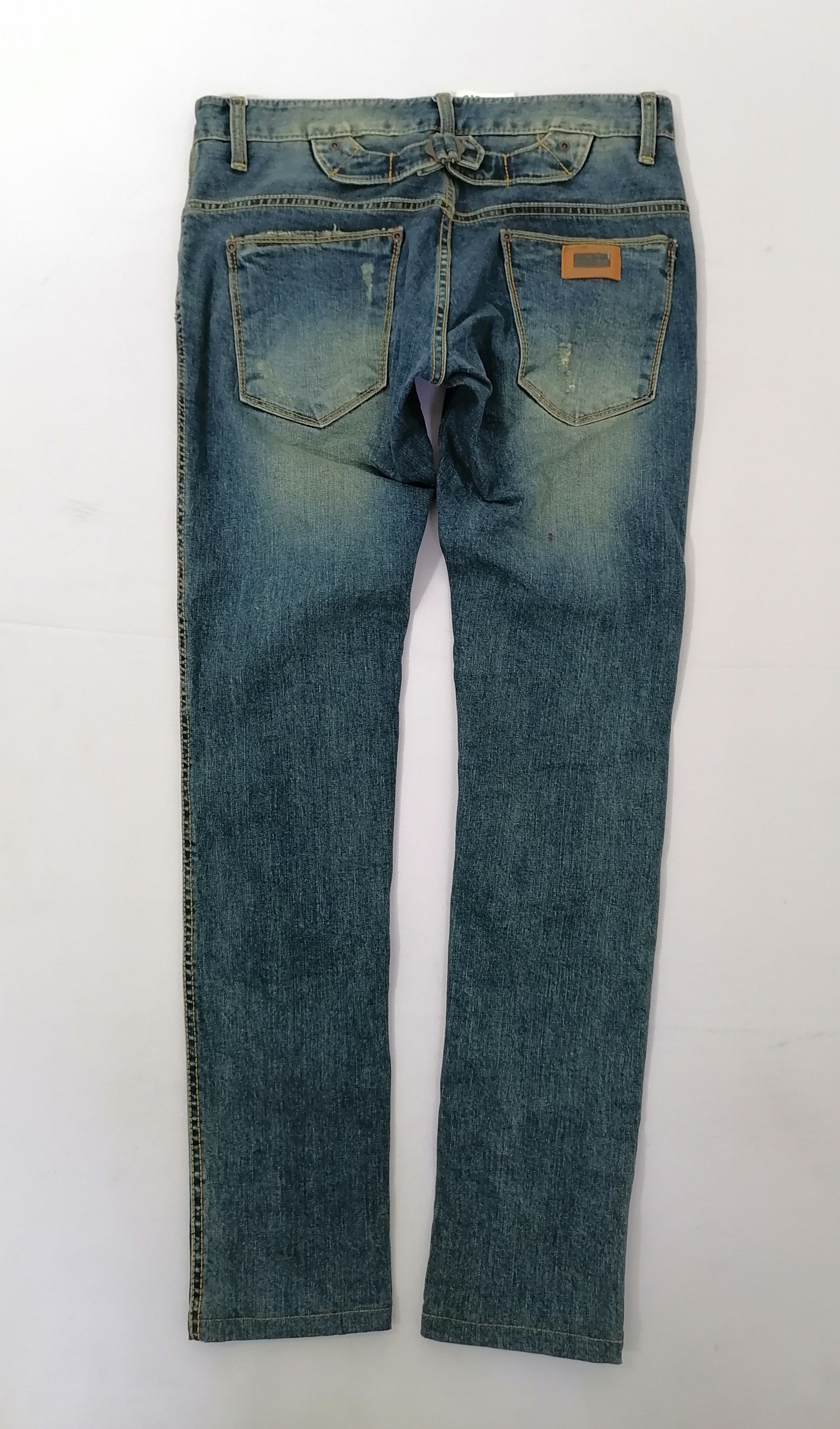 Dolce & Gabbana Dolce & Gabbana Denim Jeans Size 32" / US 10 / IT 46 - 2 Thumbnail