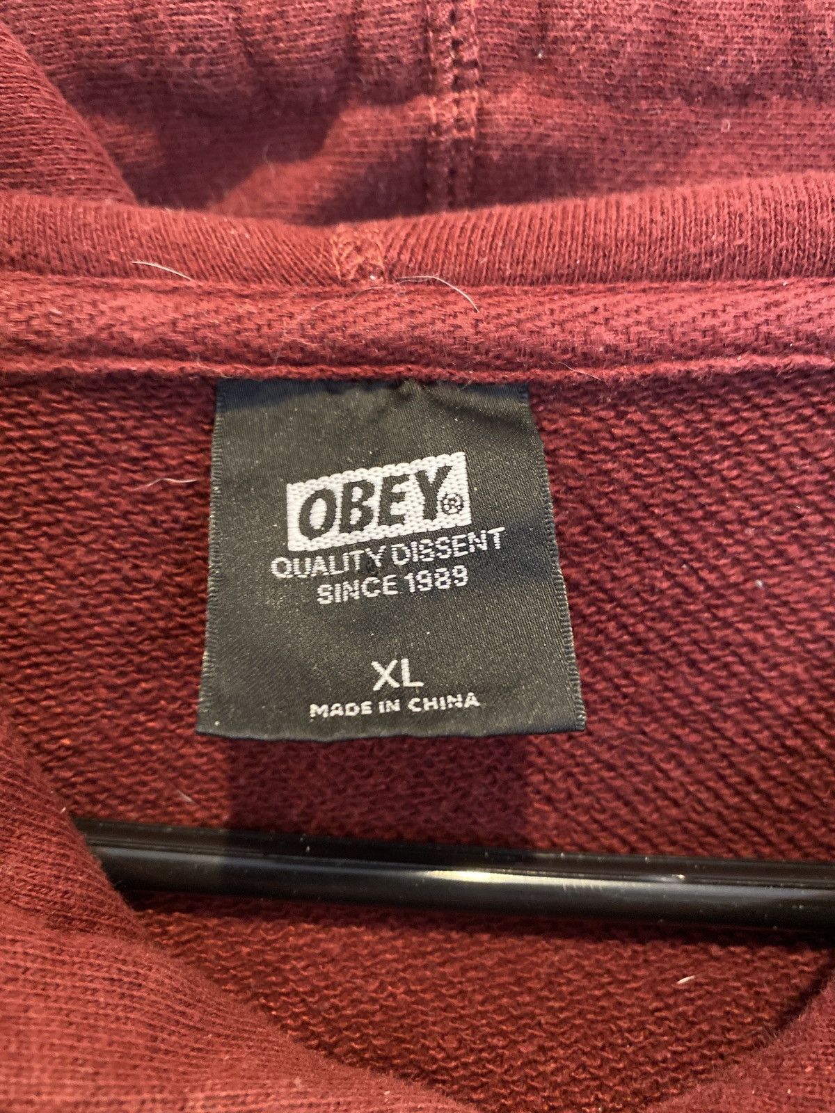Obey Modern Obey negative space logo hoodie Size US XL / EU 56 / 4 - 3 Thumbnail