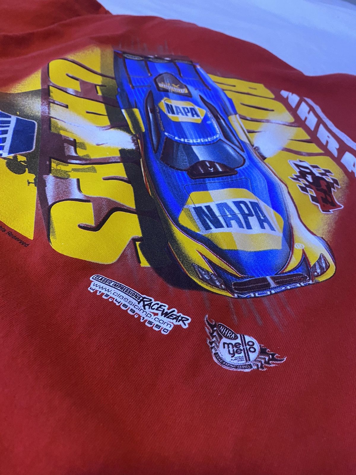NASCAR × Vintage Vintage Ron Capps Nascar Graphics Red Tee Shirt Size US L / EU 52-54 / 3 - 5 Thumbnail