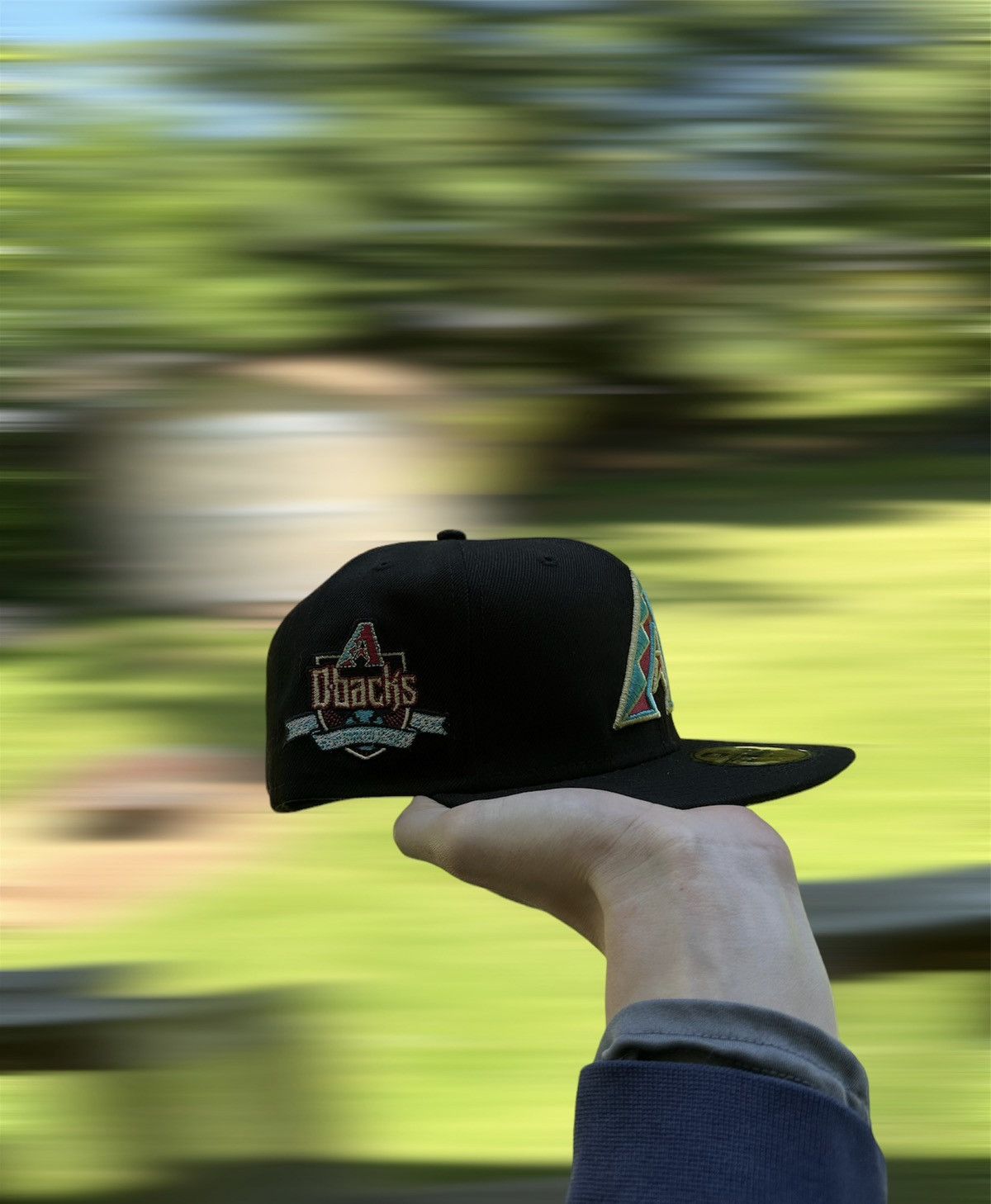 New Era Capsule Exclusive Vegas Gold Arizona Diamondbacks 7 3/8 Size ONE SIZE - 3 Thumbnail