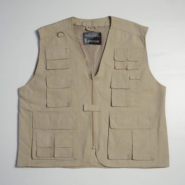 Japanese Brand BUGLE CLUB Multi Pocket Tactical / Outdoor Vest | Grailed