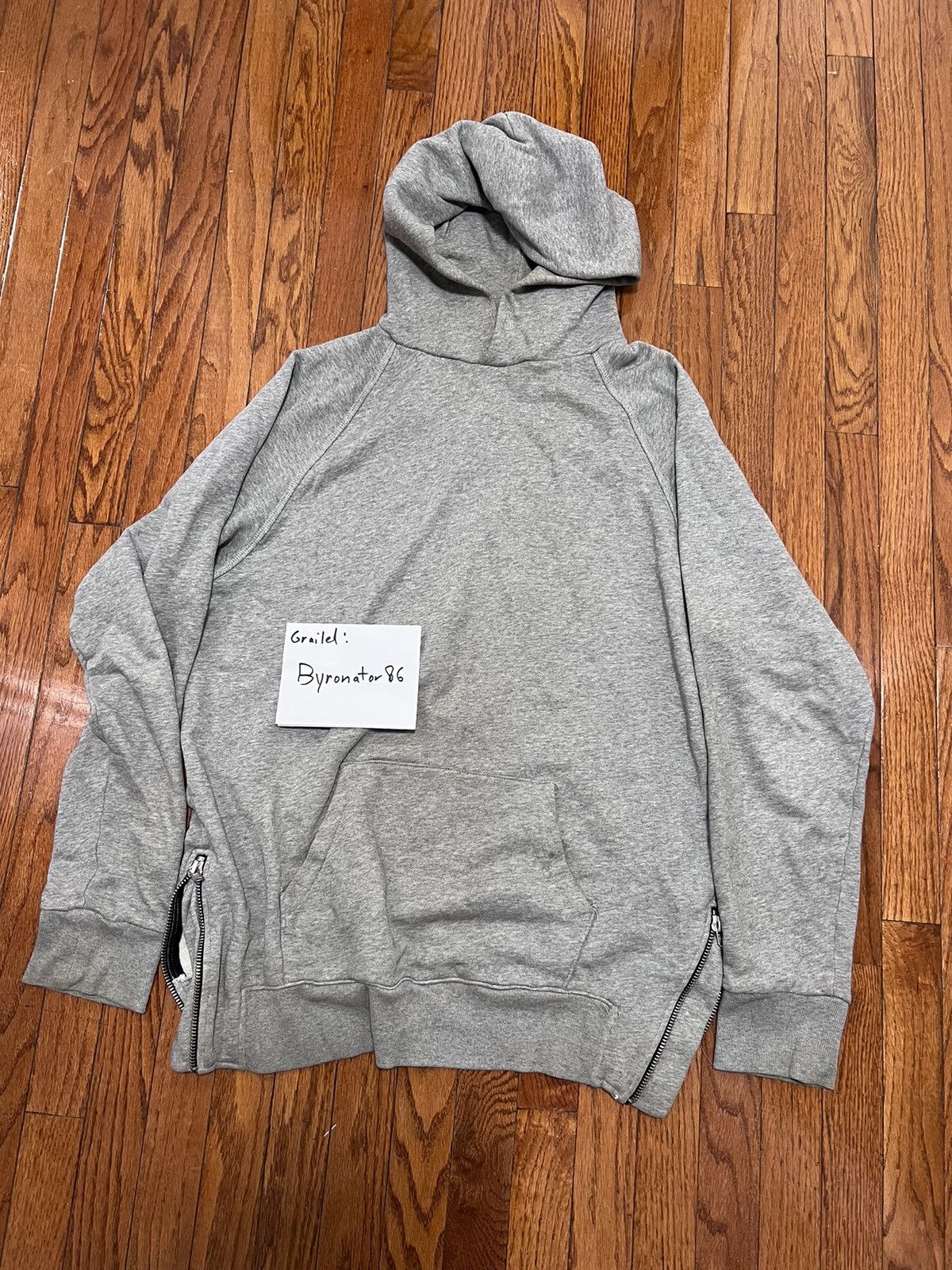 Fear of God Essential Pacsun Hoodie Grey