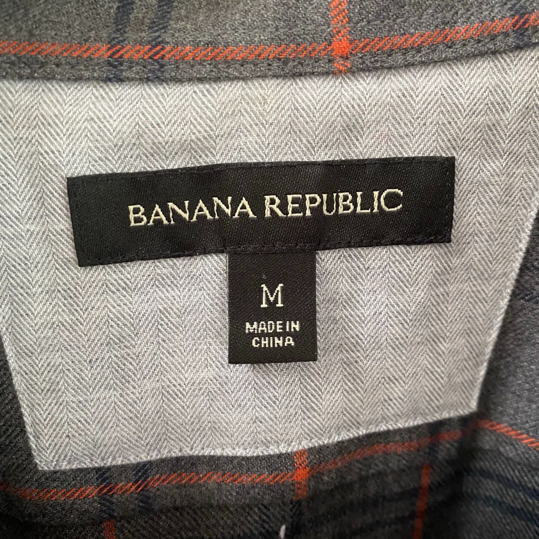 Banana Republic Banana Republic Plaid Flannel Shirt Size US M / EU 48-50 / 2 - 3 Thumbnail