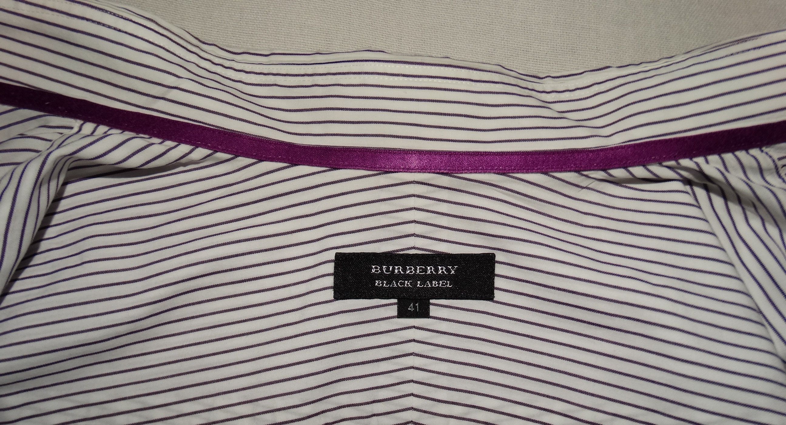 Burberry × Burberry Prorsum Burberry authentic formal pocket shirt strip striped logo M Size US M / EU 48-50 / 2 - 4 Thumbnail