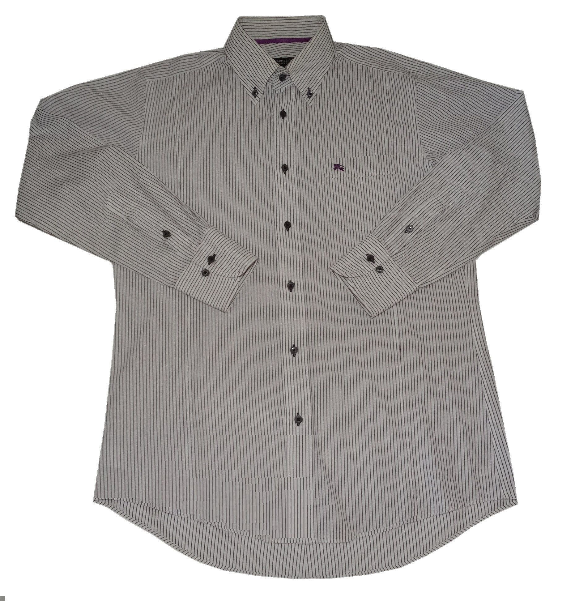Burberry × Burberry Prorsum Burberry authentic formal pocket shirt strip striped logo M Size US M / EU 48-50 / 2 - 2 Thumbnail