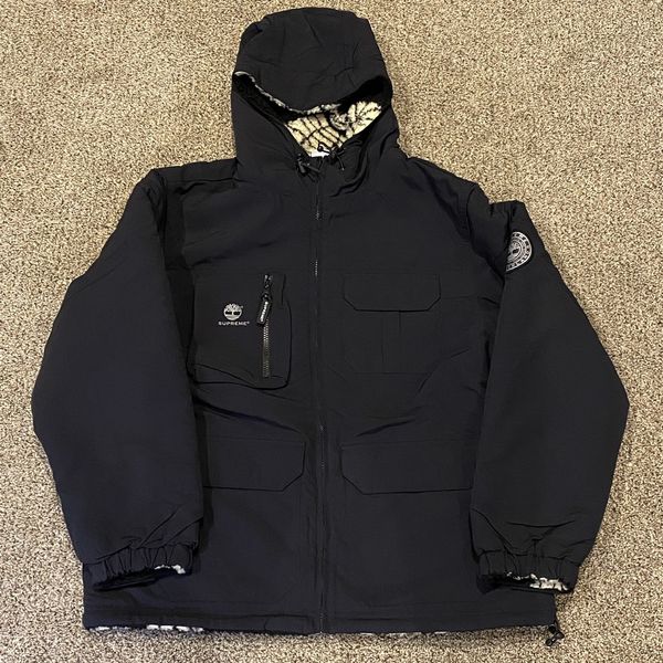 Supreme Supreme/Timberland Reversible Ripstop Jacket Black Small