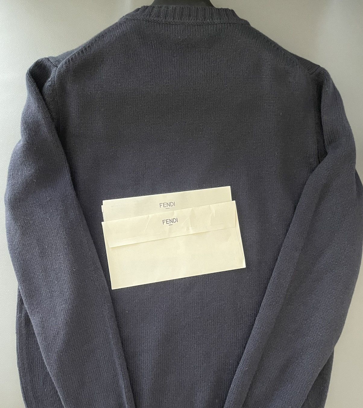 Fendi $2,500 Value Fendi Super Runway Cashmere Sweater Brand New Size US L / EU 52-54 / 3 - 12 Thumbnail