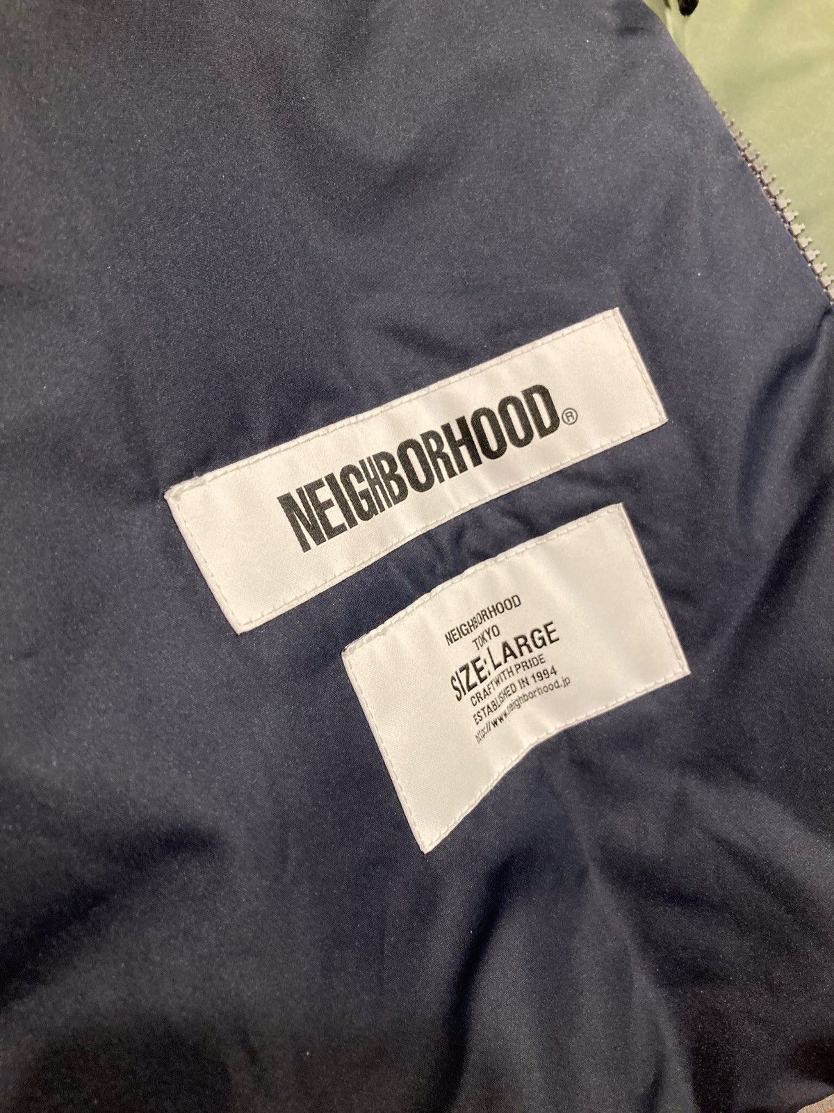 Neighborhood Neighborhood Polar Fleece Bomber Jacket Size US L / EU 52-54 / 3 - 5 Thumbnail
