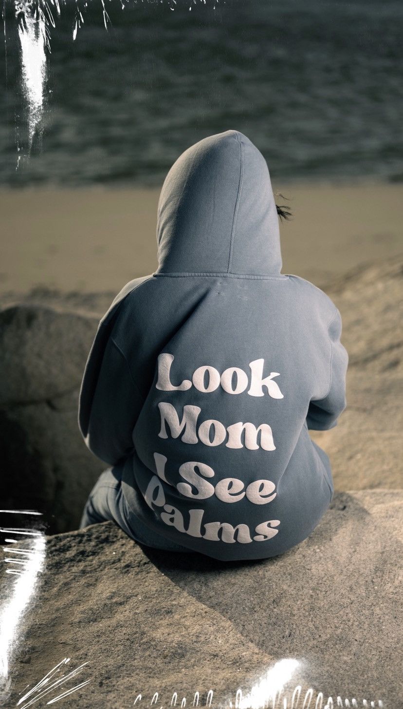 image of Designer Oceans In Paris Exclusive Tour Merch Collection Hoodie in Sky Blue, Men's (Size XL)