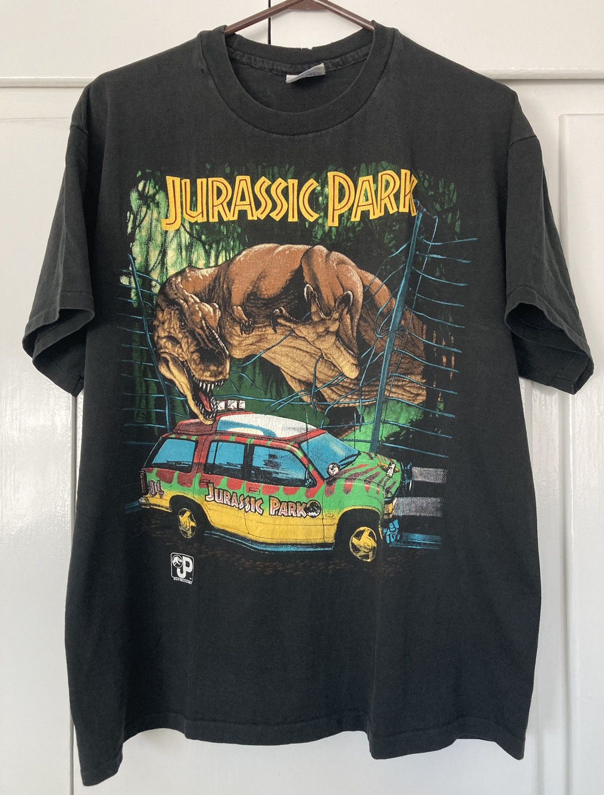 Vintage Jurassic Park 1993 T Shirt Movie T Rex Dinosaur Vintage 90s Grailed 5661