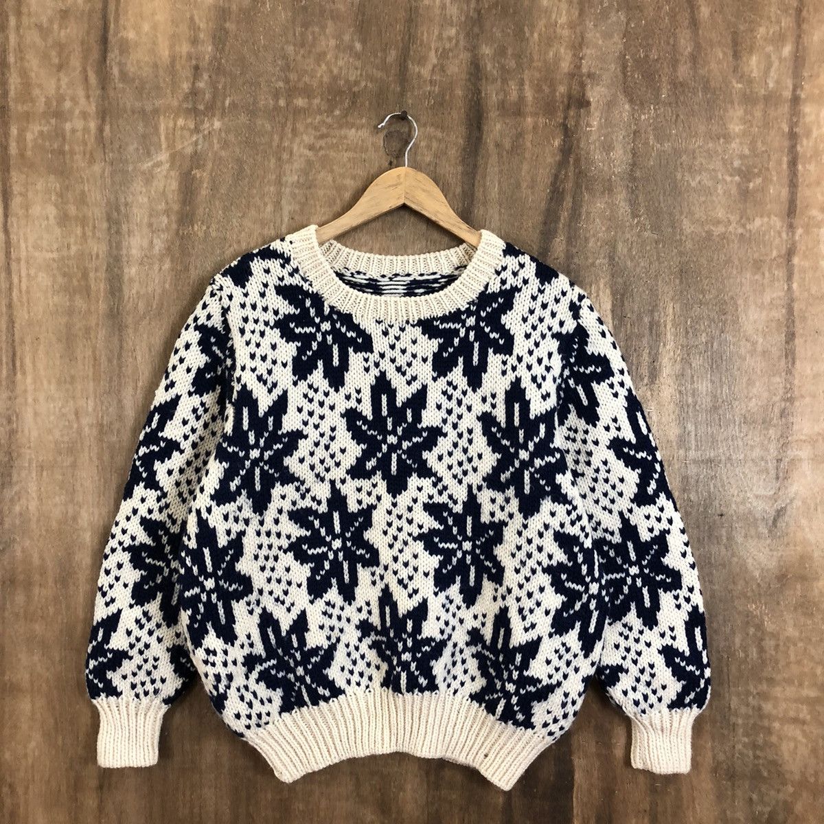 image of Good Art x Print All Over Me Art Full Print Knitwear 101 in White, Men's (Size Large)