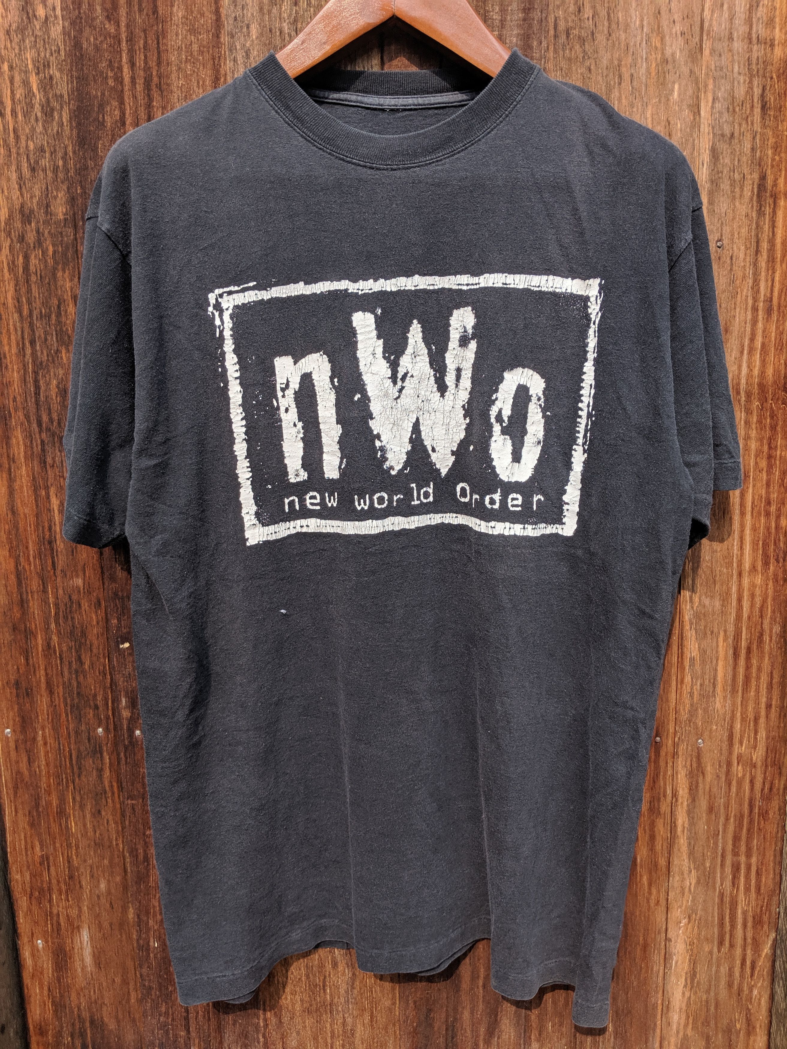 Vintage × WCW/nWo Vintage NWO big logo black shirt/WWF/WWE Size US L / EU 52-54 / 3 - 1 Thumbnail