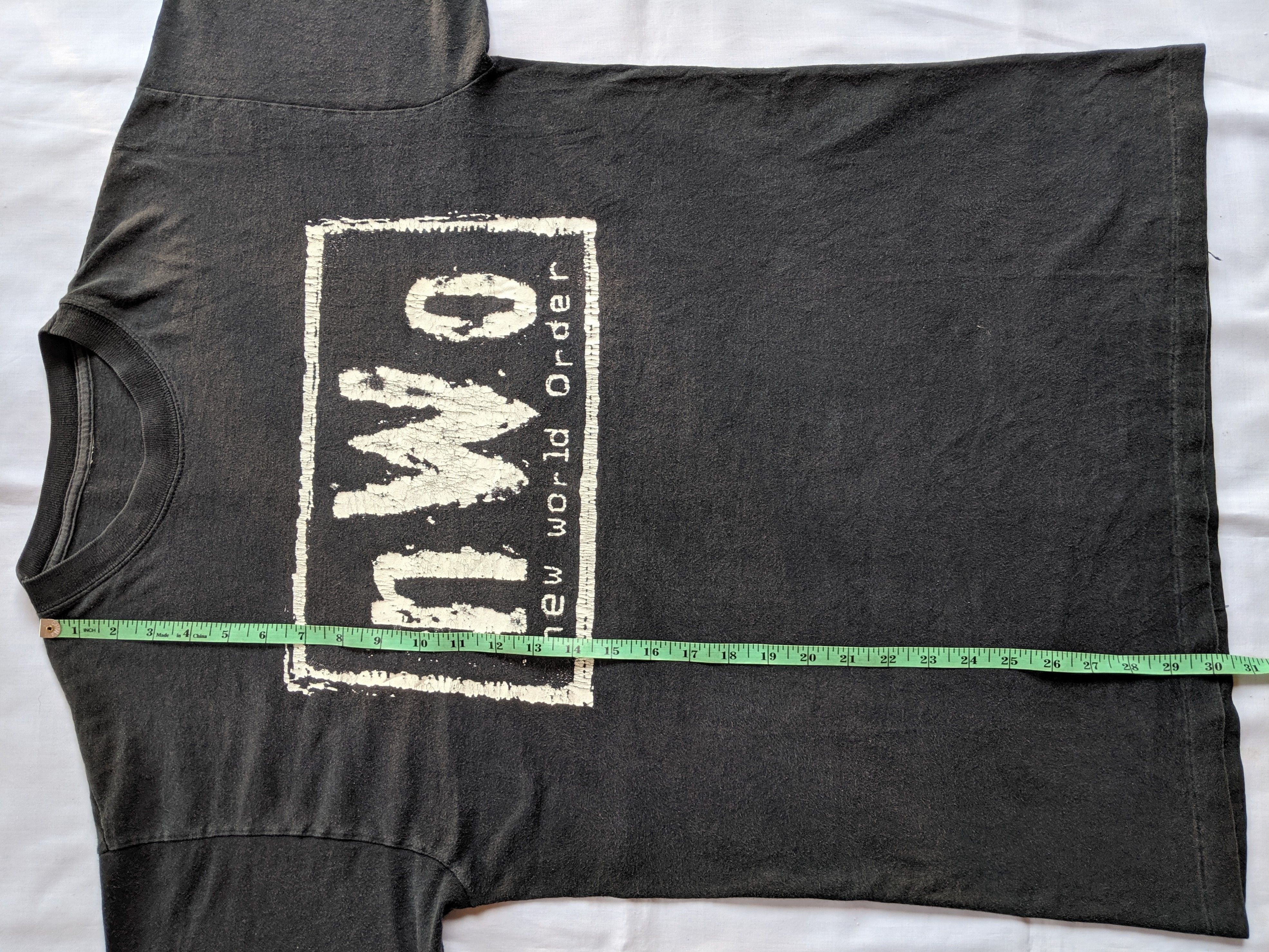 Vintage × WCW/nWo Vintage NWO big logo black shirt/WWF/WWE Size US L / EU 52-54 / 3 - 6 Thumbnail