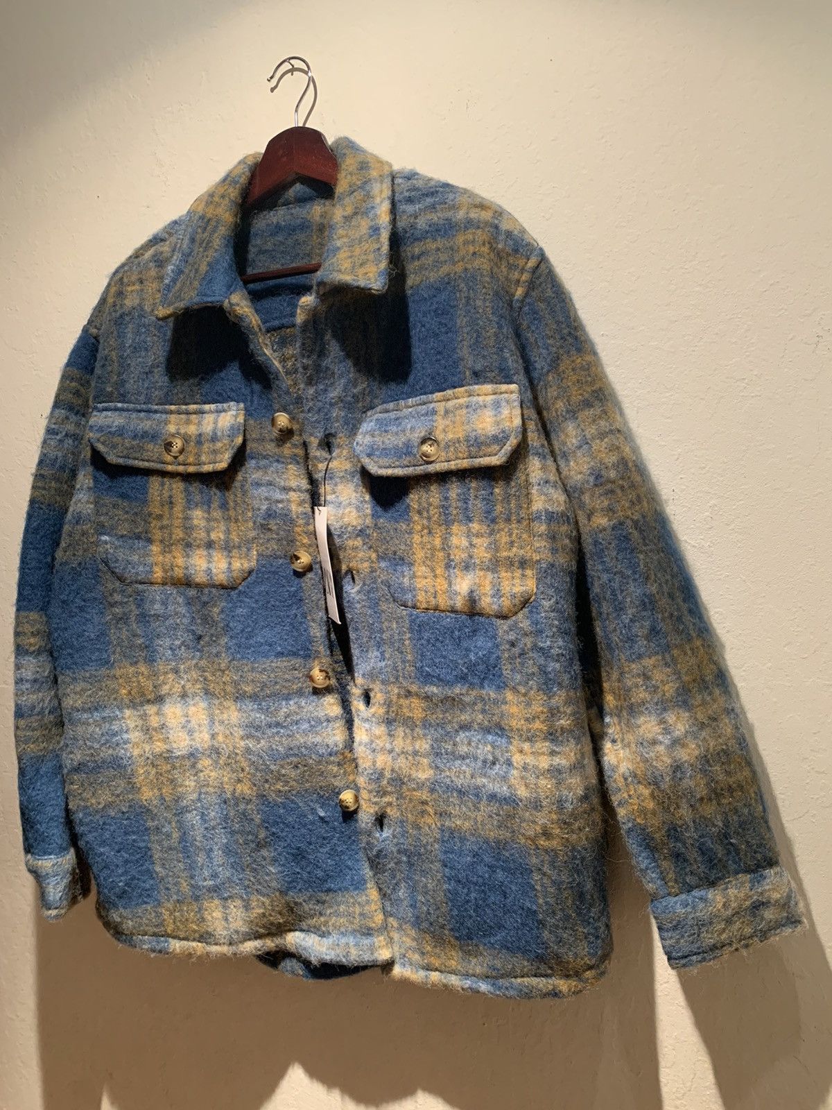 Designer × Zara *RARE* New Zara Premium Moroccan Wooly Button Overshirt - M Size US M / EU 48-50 / 2 - 1 Thumbnail