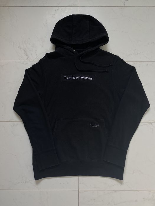 Raised by wolves hot sale box logo hoodie