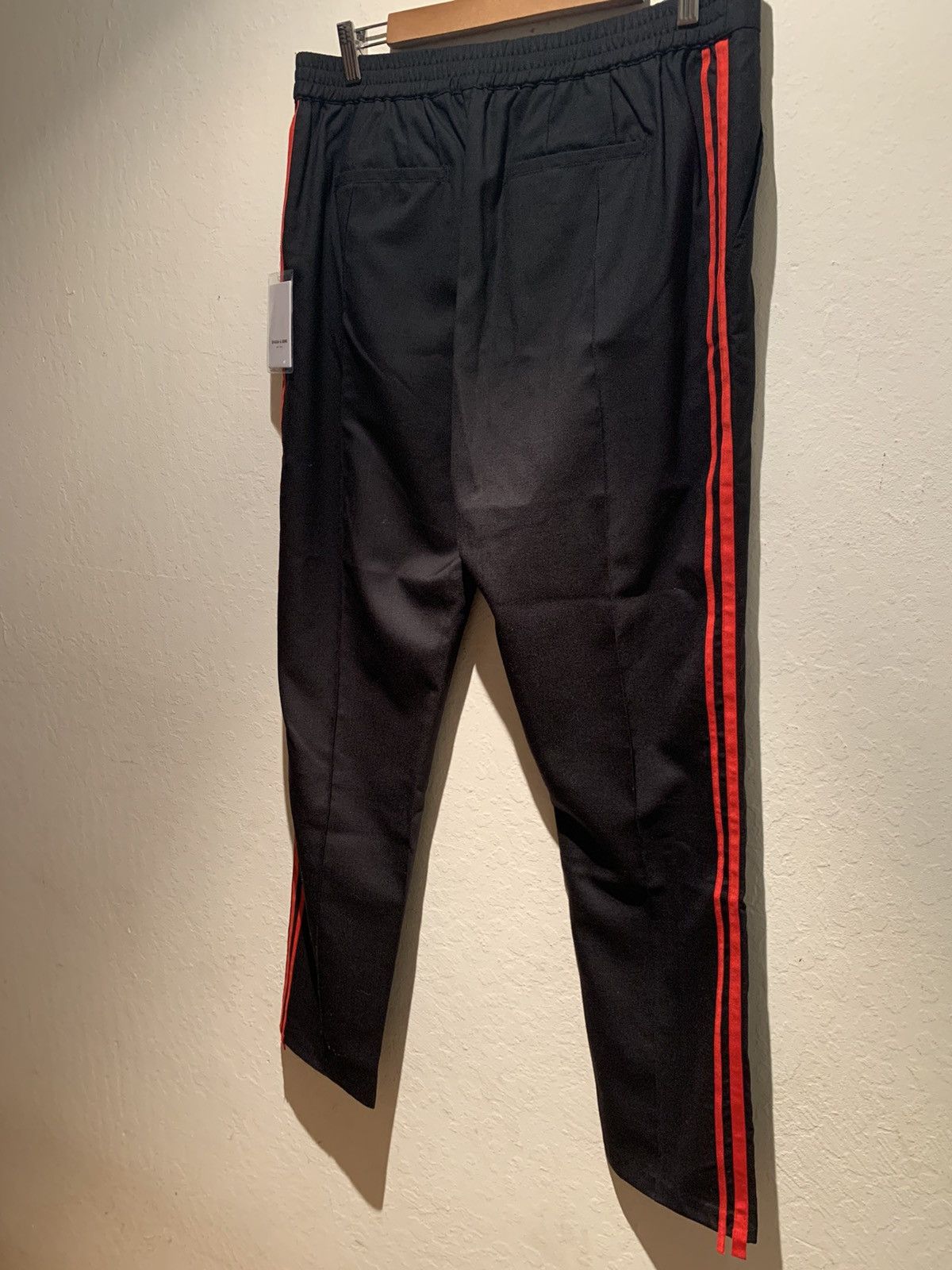 Designer × Ovadia & Sons *RARE* New Ovadia & Sons Wool Pleated Side Stripe Pants - 34 Size US 34 / EU 50 - 2 Thumbnail