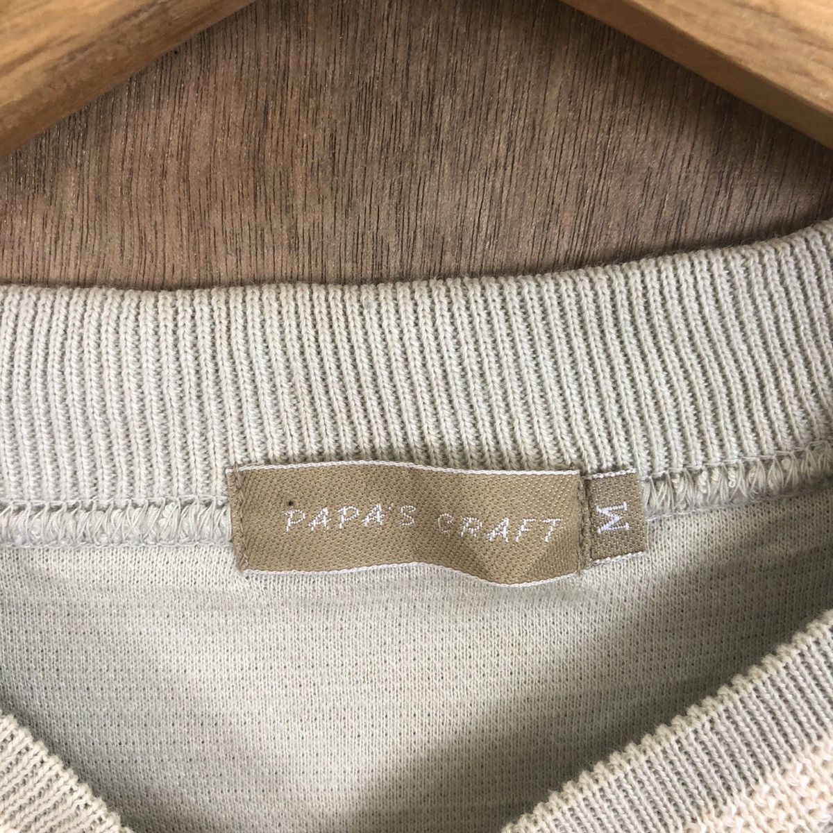 Japanese Brand Vintage Papa Craft Movie light Green Knitwear #100 Size US M / EU 48-50 / 2 - 5 Thumbnail