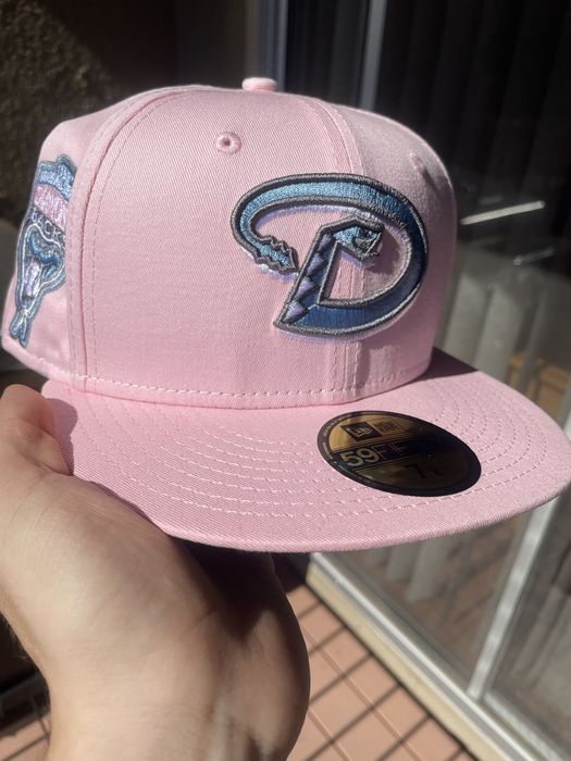 New Era Diamondbacks Cotton Candy Fitted Cap Pink UV 7 3/8 | Grailed