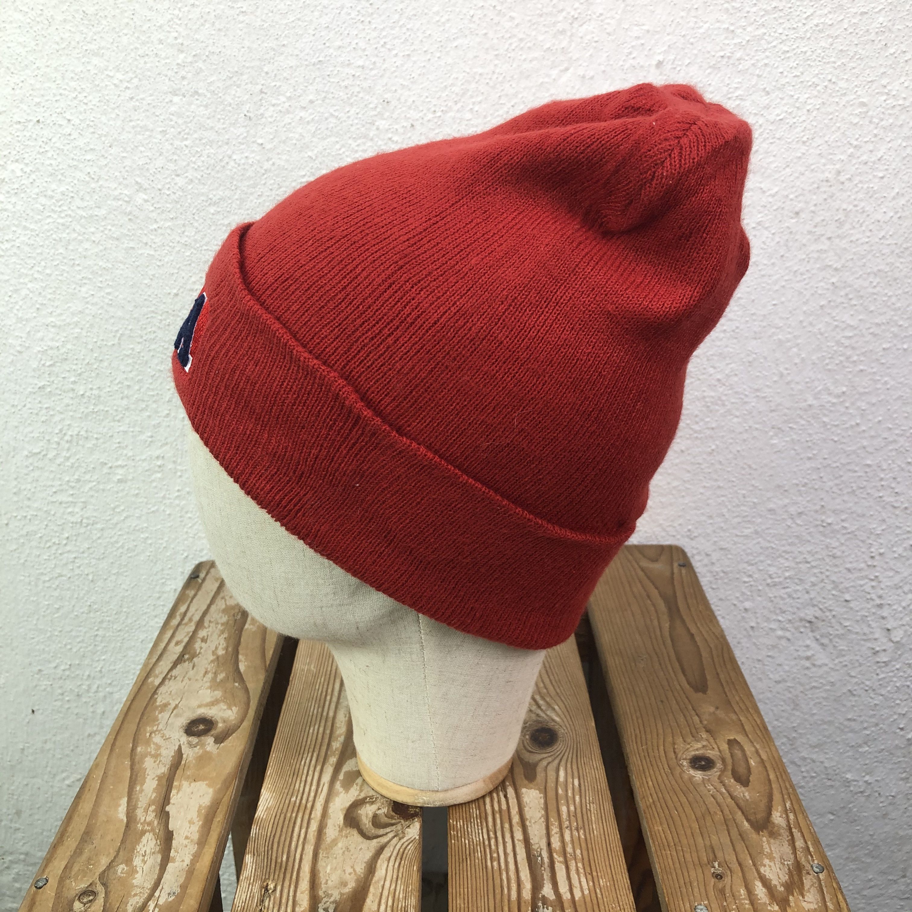 Fila × Vintage Vintage Fila Embroidery Beanie Hat Size ONE SIZE - 5 Thumbnail