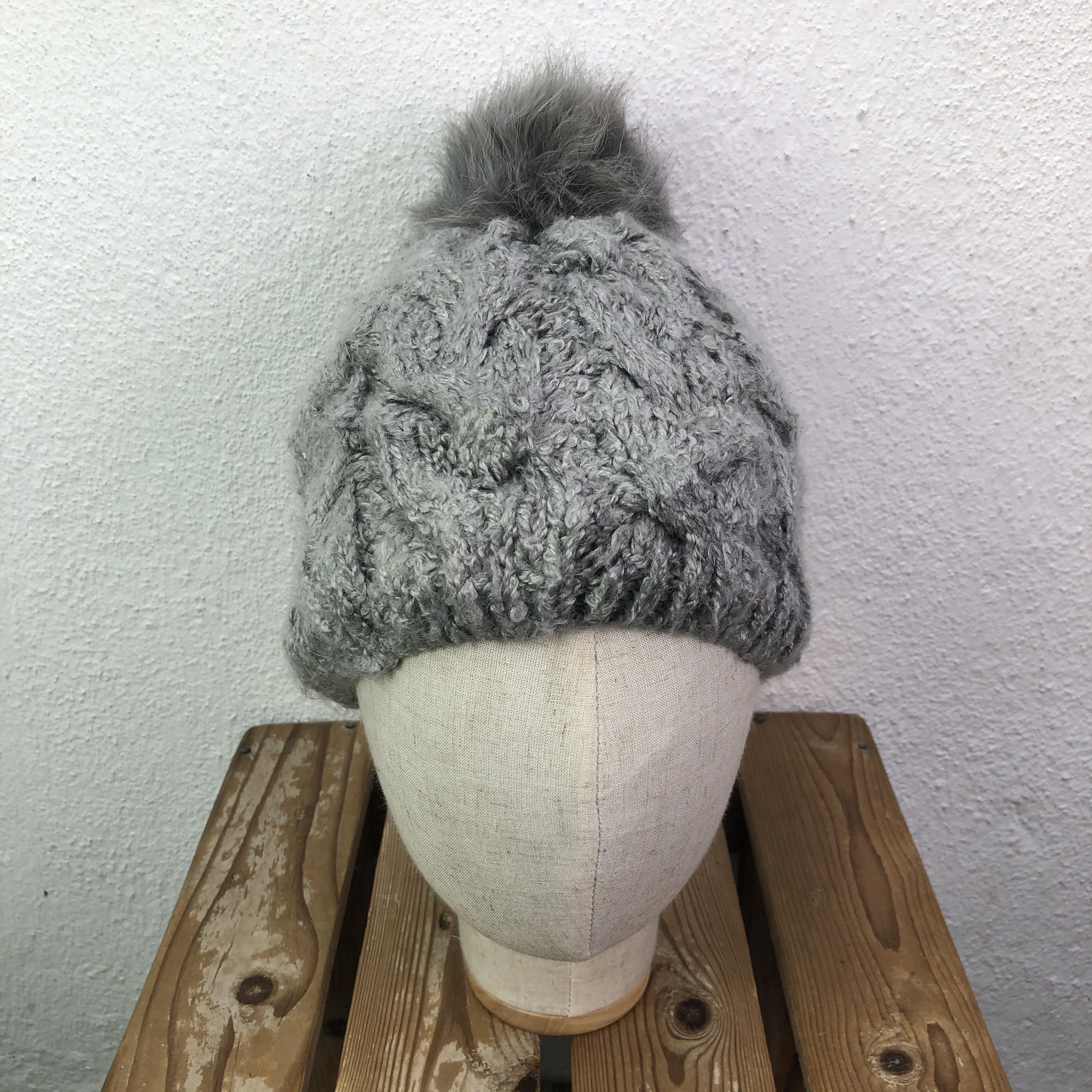 Japanese Brand × United Arrows United Arrows Gray Beanie Hat Size ONE SIZE - 1 Thumbnail