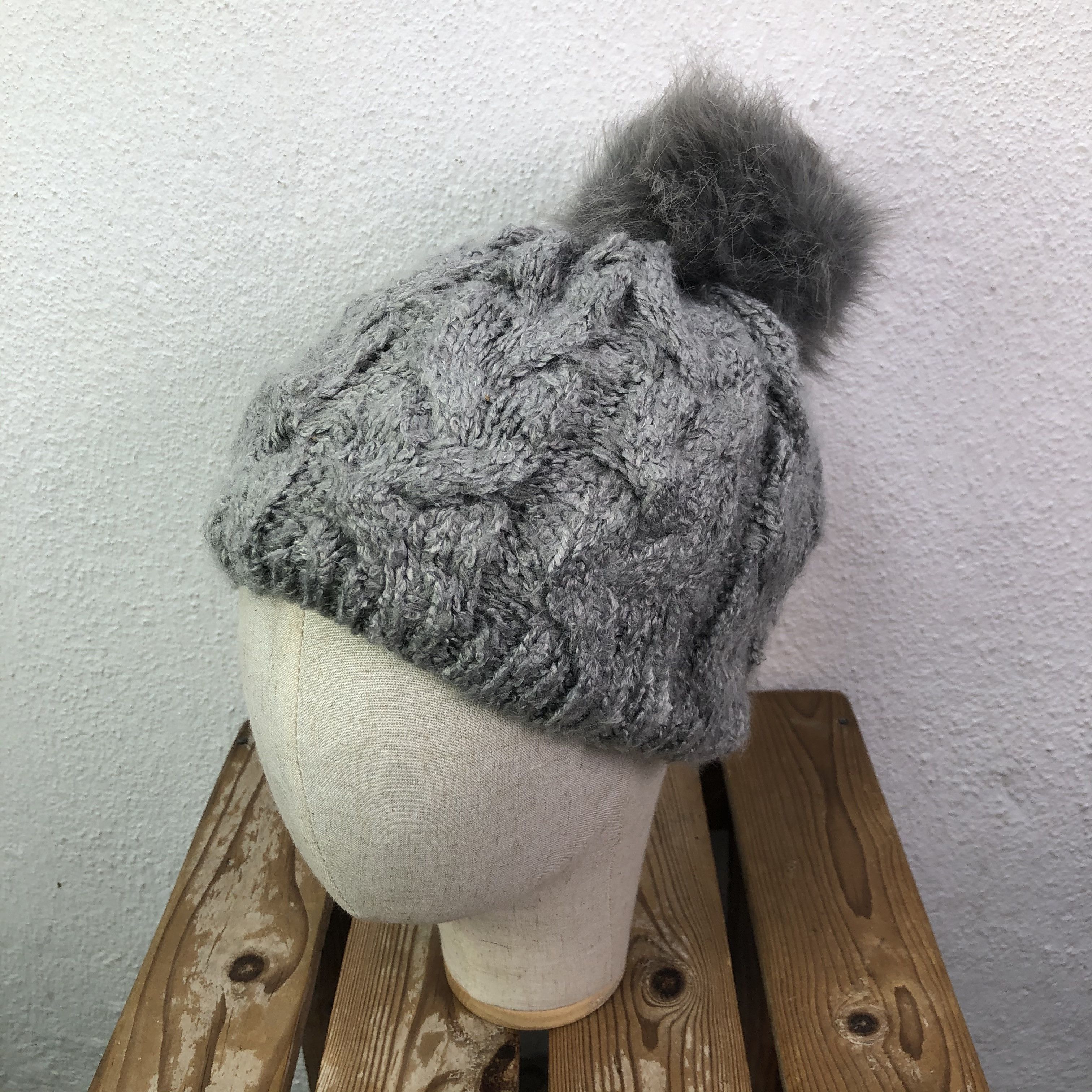 Japanese Brand × United Arrows United Arrows Gray Beanie Hat Size ONE SIZE - 2 Thumbnail