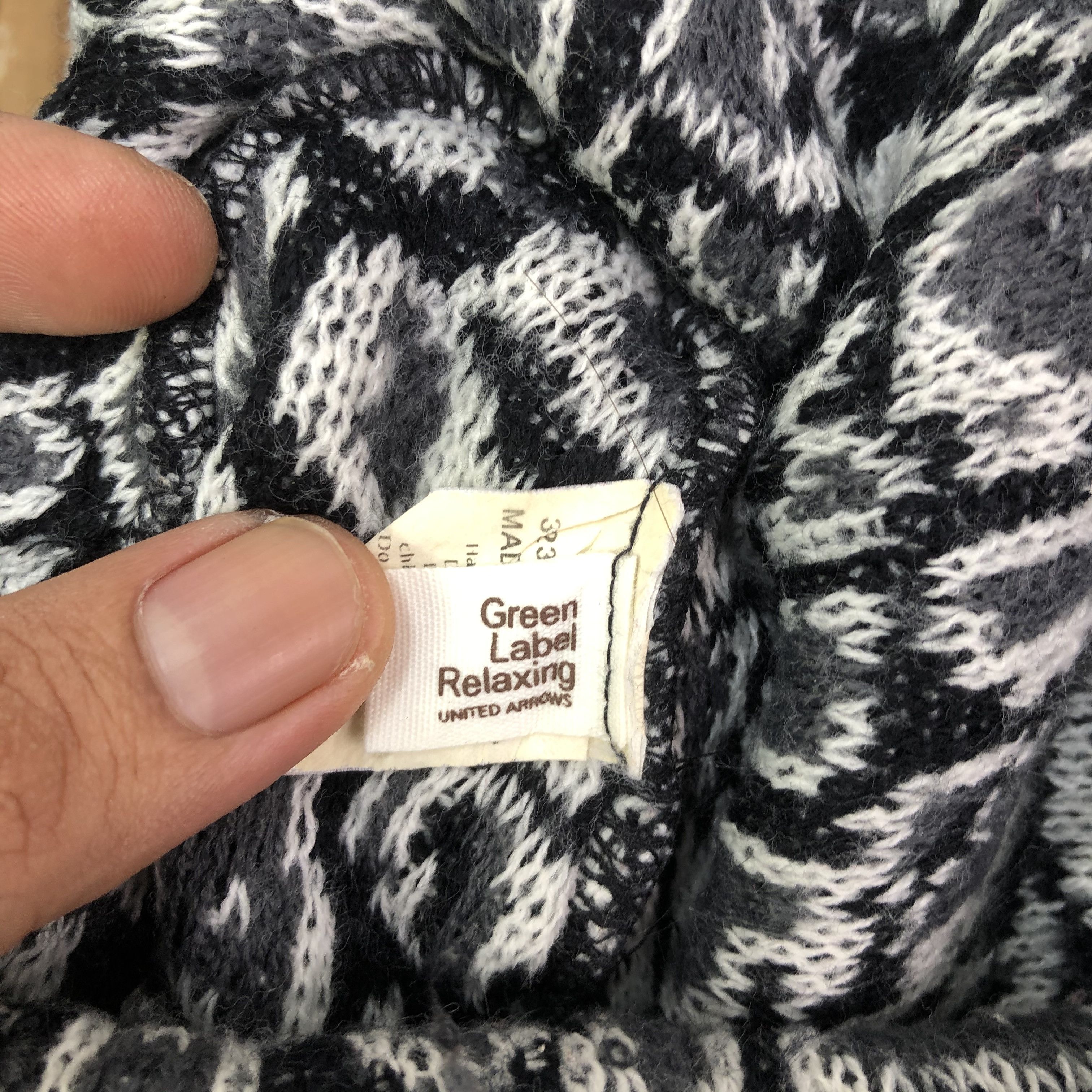 Japanese Brand × United Arrows United Arrows Green Label Beanie Hat Size ONE SIZE - 6 Thumbnail