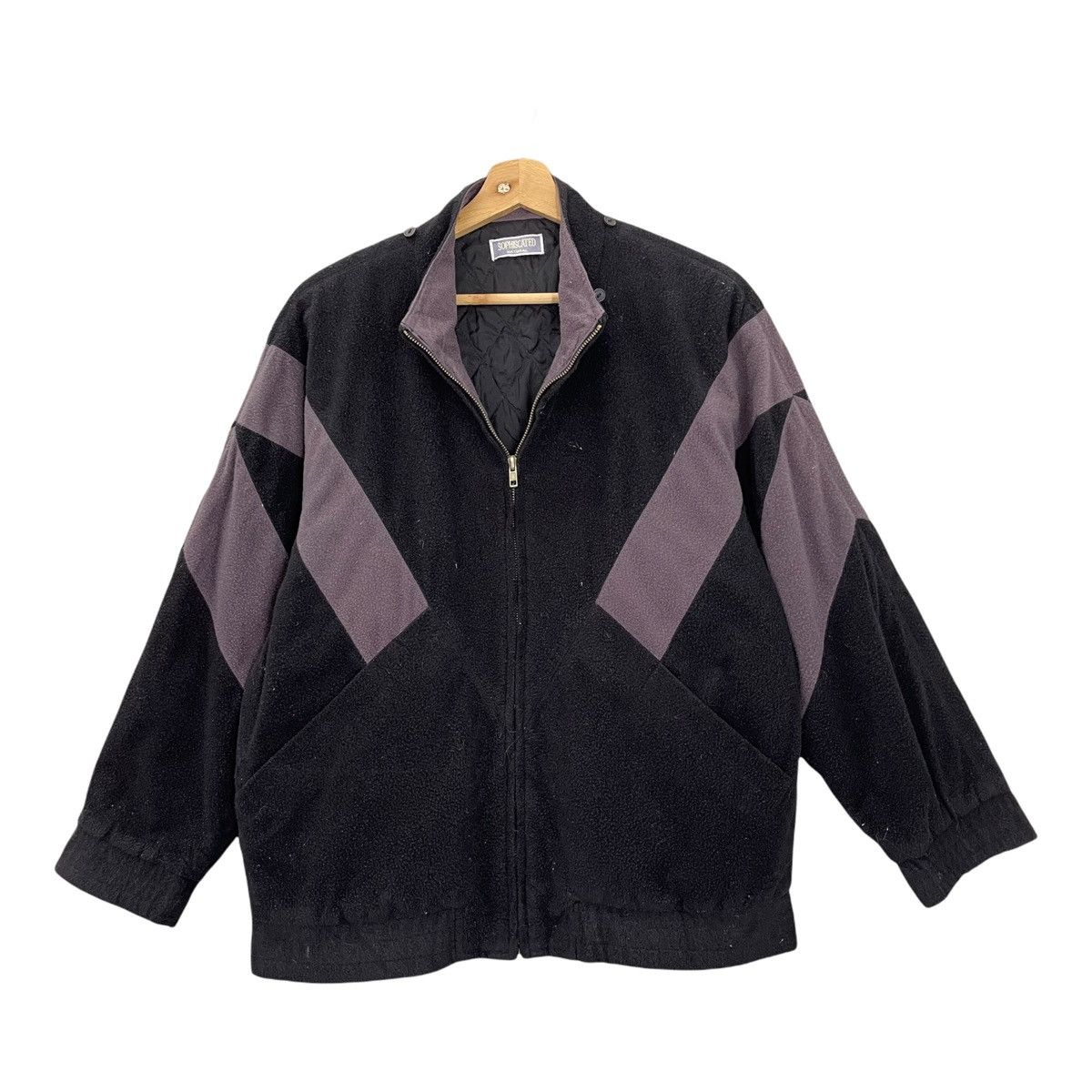 Japanese Brand 90s Sophiscated Varsity Jacket Size L Size US L / EU 52-54 / 3 - 3 Thumbnail