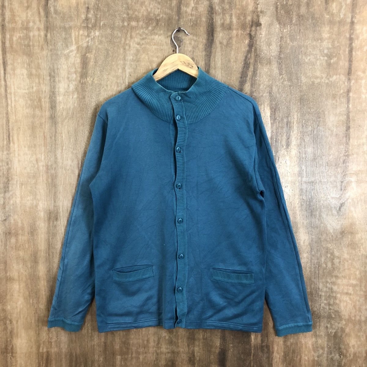 BEAUTY&YOUTH Beauth&Youth Green Cardigan Knitwear #096 Size US L / EU 52-54 / 3 - 1 Thumbnail