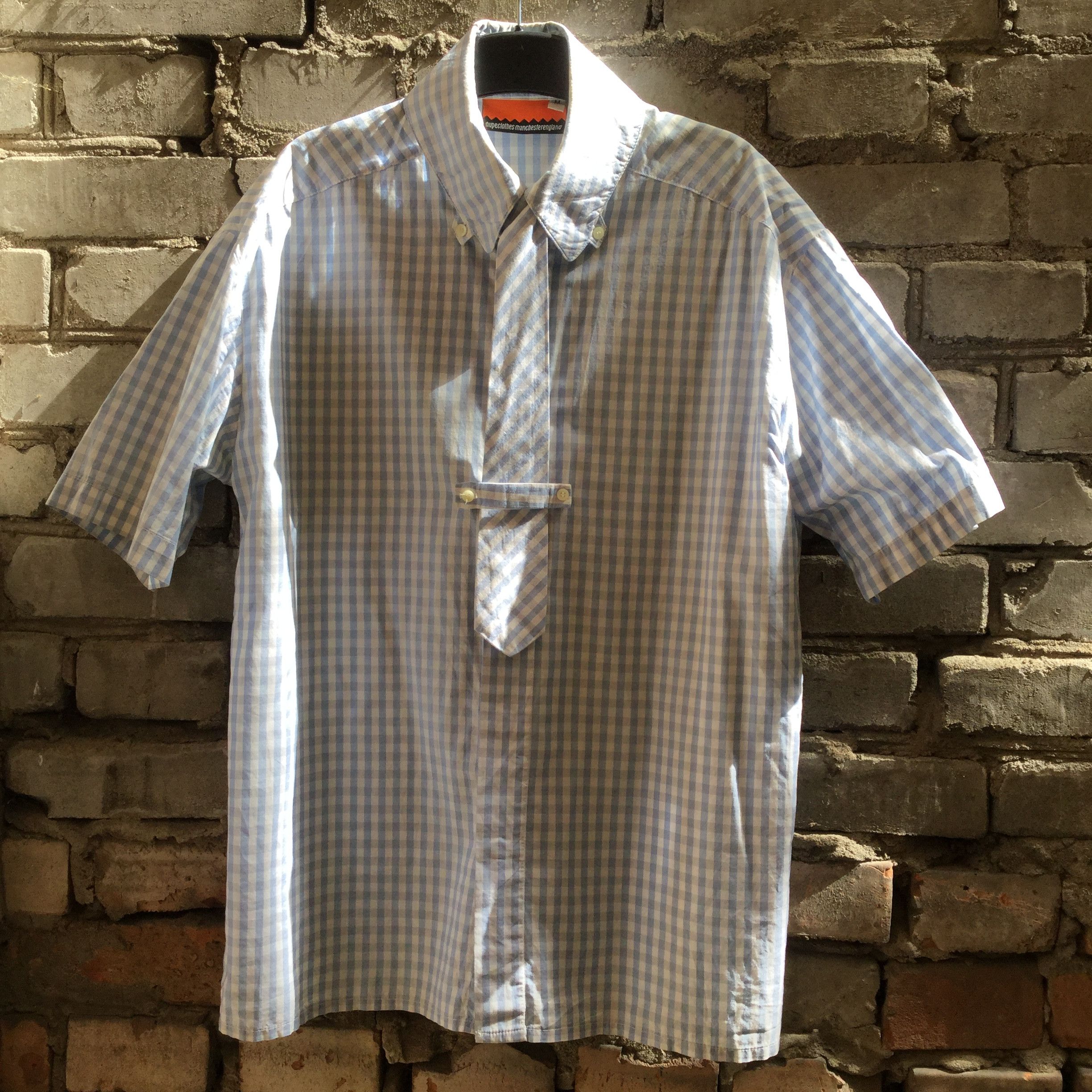 Other Shirt with tie.Like Stone Island or C.P. Company Size US M / EU 48-50 / 2 - 1 Thumbnail