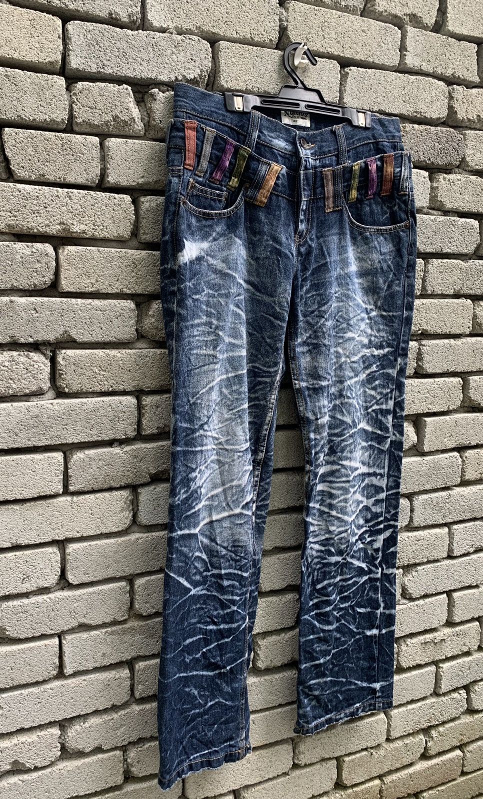 Japanese Brand Japanese Brand Nylaus Jeans Double Waist Denim Pants Size US 32 / EU 48 - 4 Thumbnail