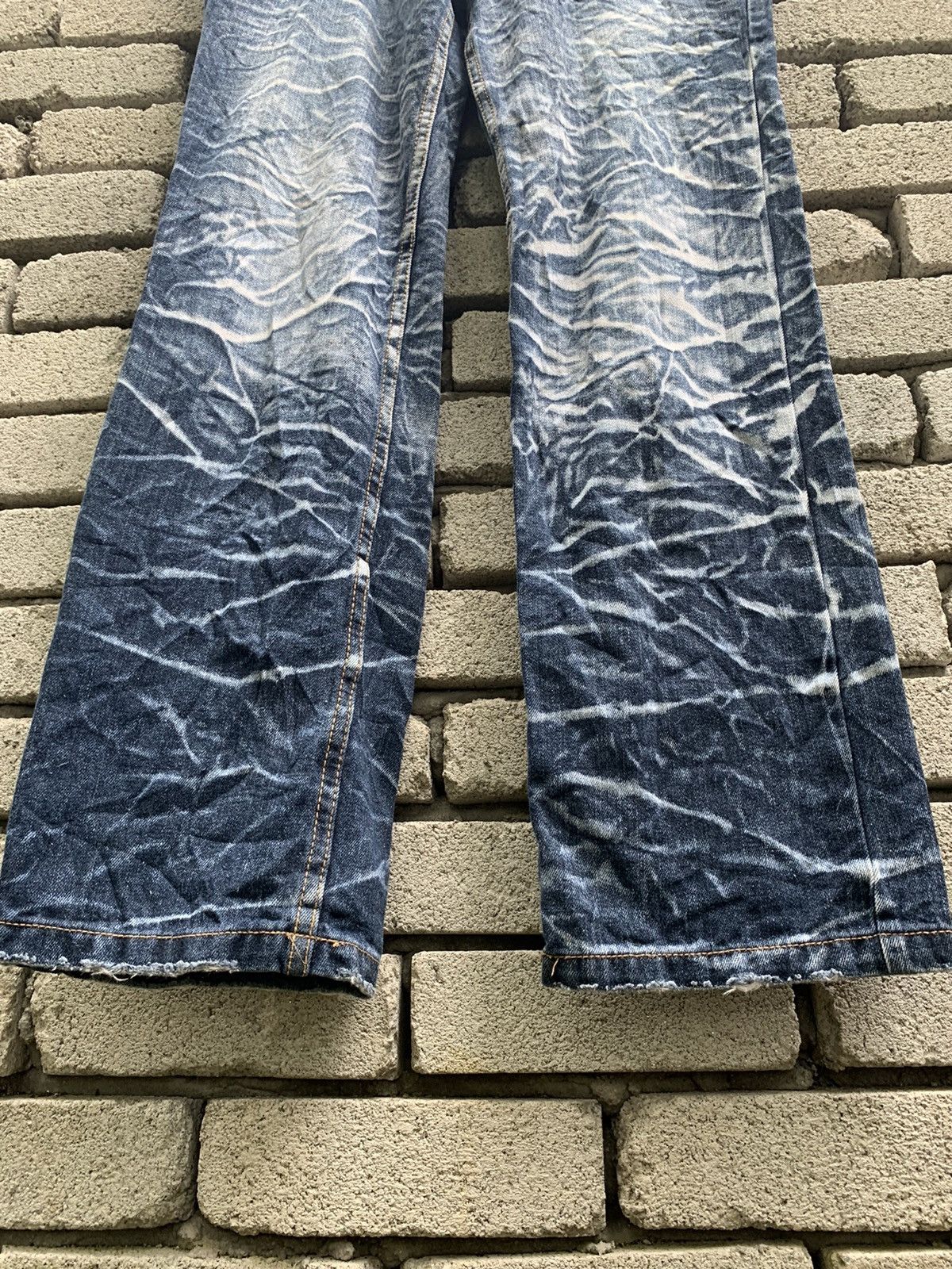 Japanese Brand Japanese Brand Nylaus Jeans Double Waist Denim Pants Size US 32 / EU 48 - 10 Thumbnail