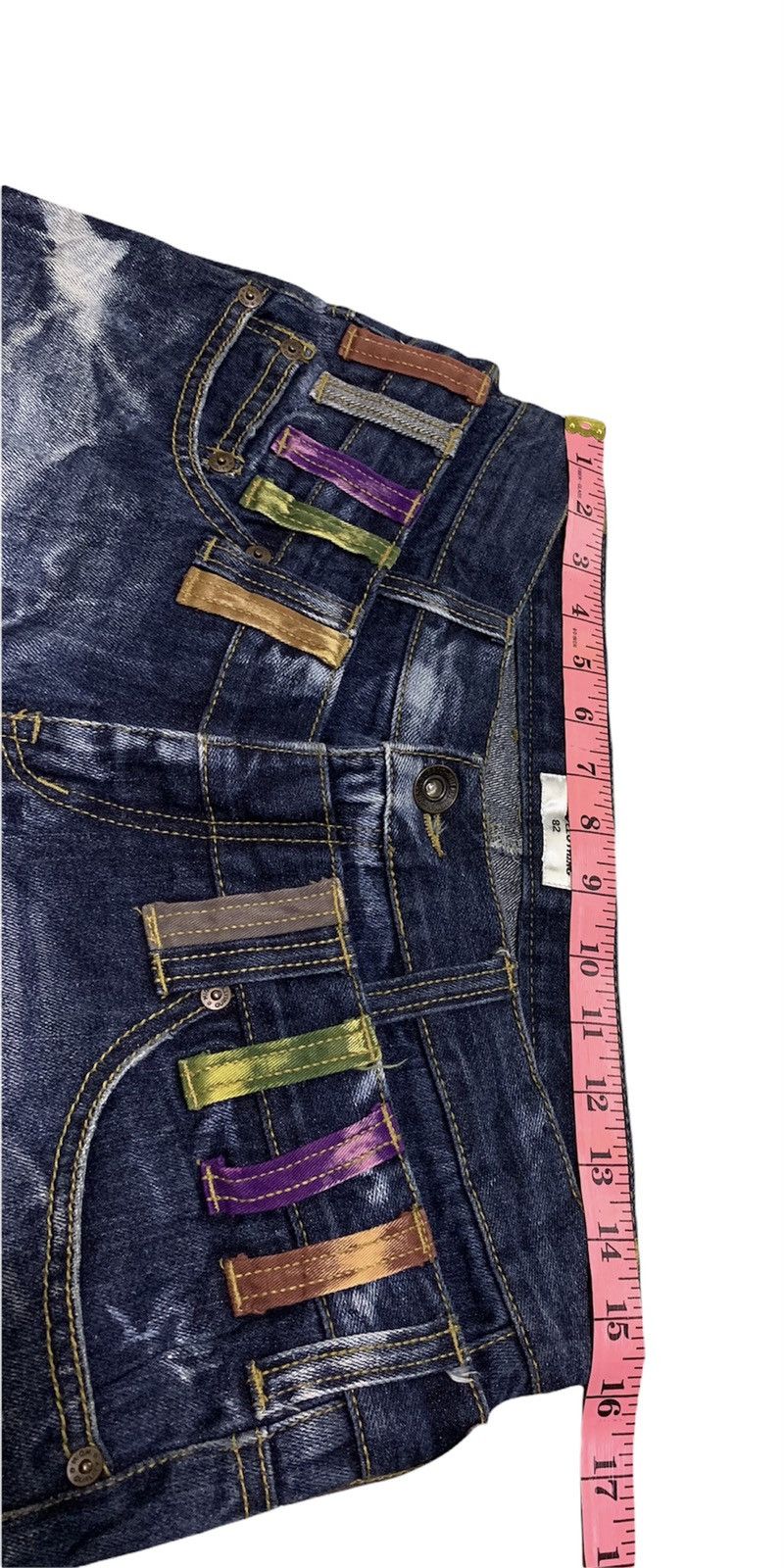 Japanese Brand Japanese Brand Nylaus Jeans Double Waist Denim Pants Size US 32 / EU 48 - 16 Thumbnail