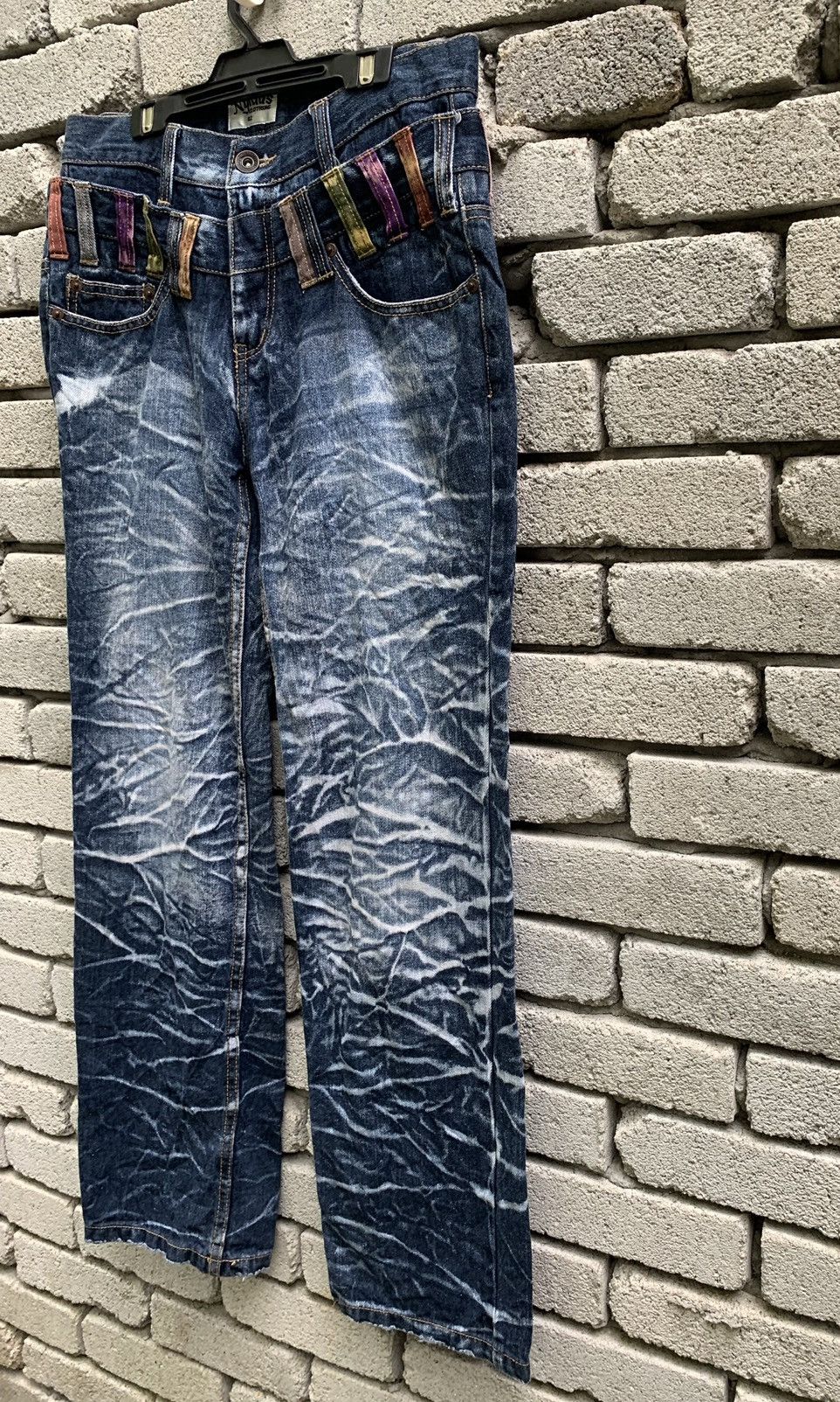 Japanese Brand Japanese Brand Nylaus Jeans Double Waist Denim Pants Size US 32 / EU 48 - 5 Thumbnail