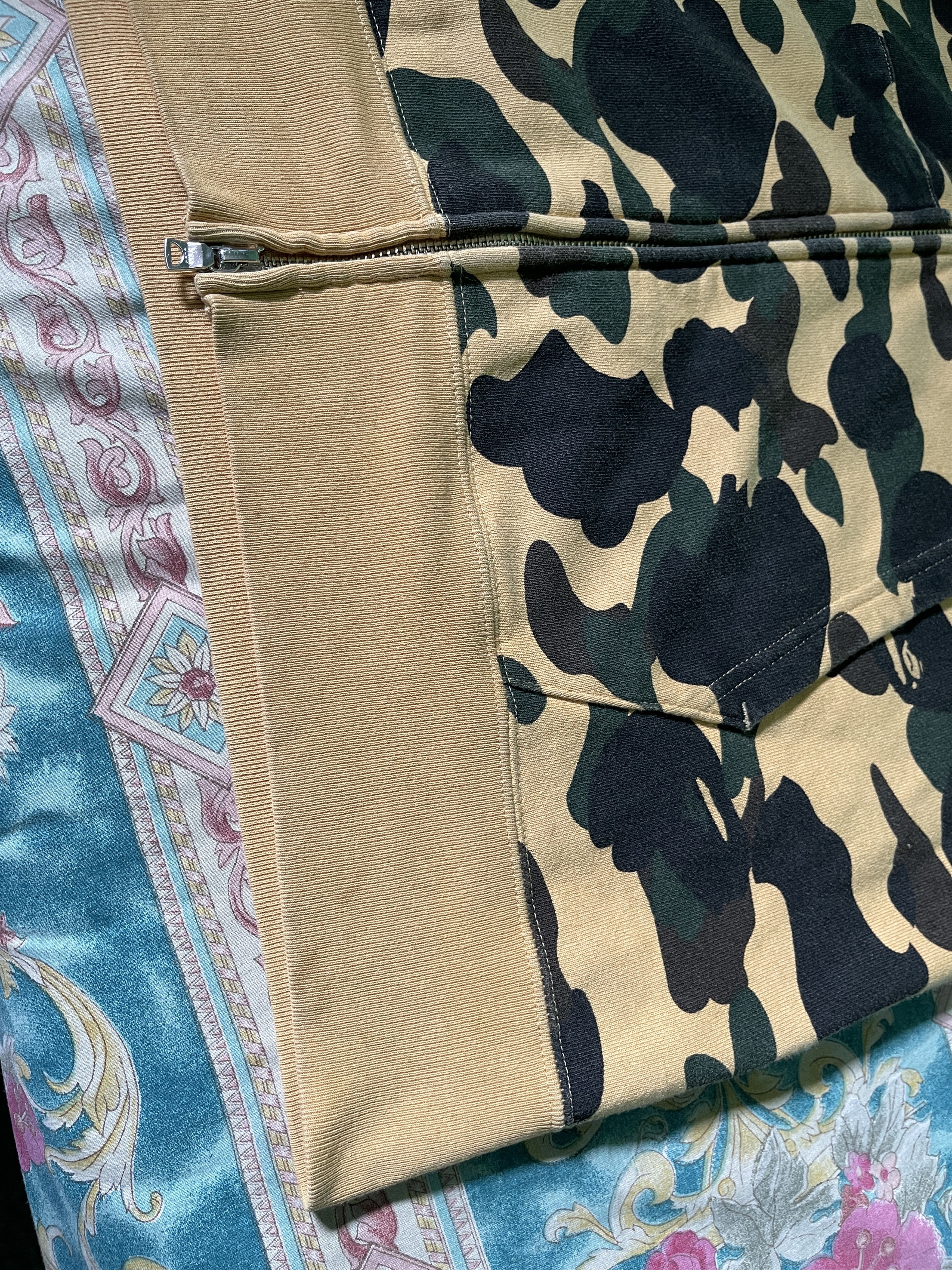 Bape Hoodie Bape Yellow Camo Size US XL / EU 56 / 4 - 12 Thumbnail
