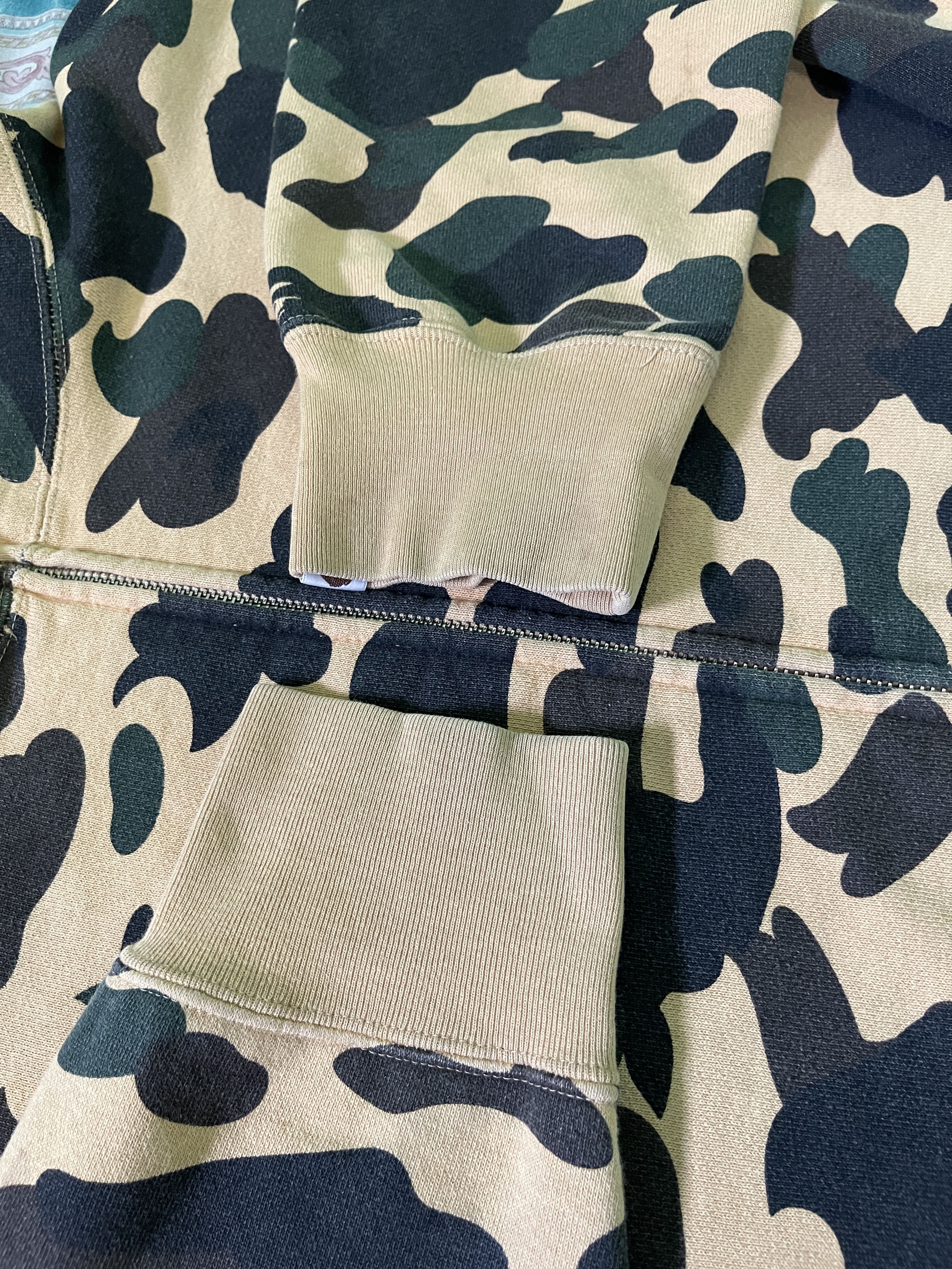 Bape Hoodie Bape Yellow Camo Size US XL / EU 56 / 4 - 18 Thumbnail