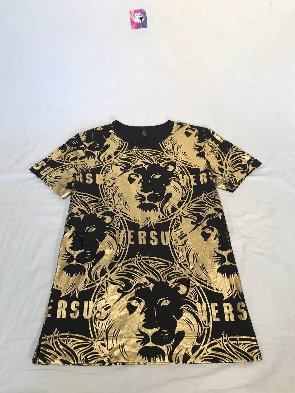 Versace lion t shirt cheap