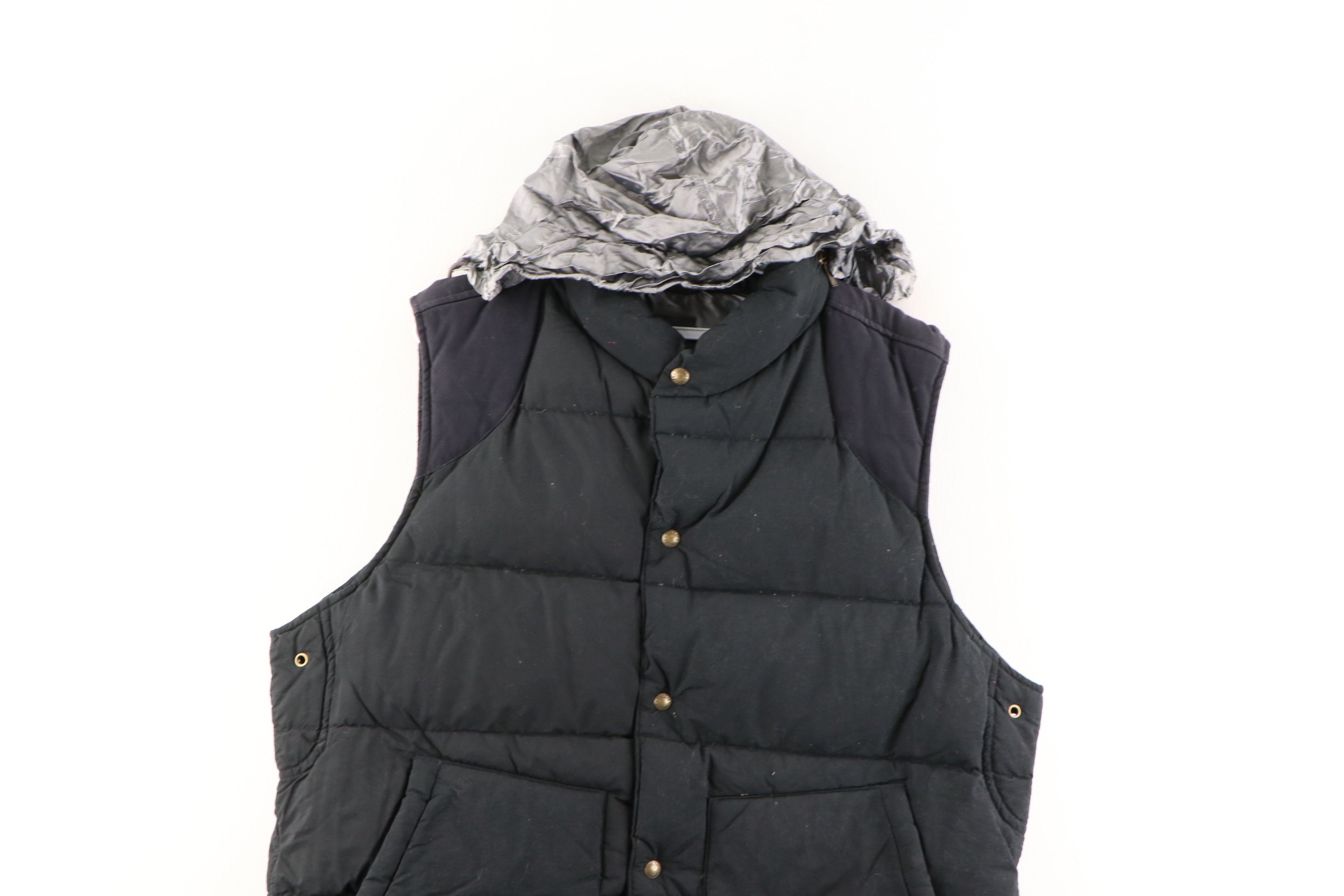 Vintage Vintage Gap Streetwear Blank Duck Down Puffer Vest Jacket Size US M / EU 48-50 / 2 - 2 Preview