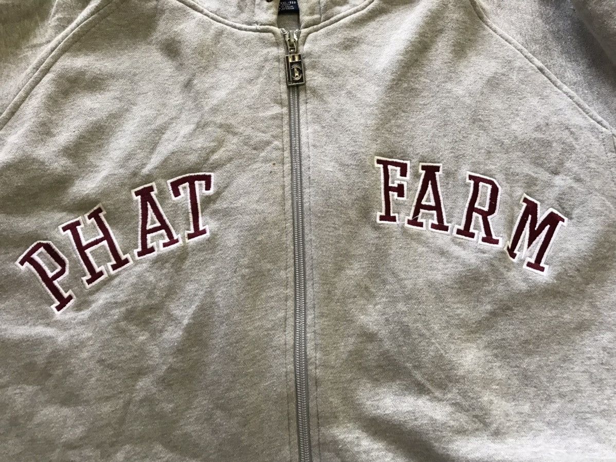 Phat Farm × Vintage Vintage Phat Farm Zipped Hoodie Size US XXL / EU 58 / 5 - 7 Thumbnail
